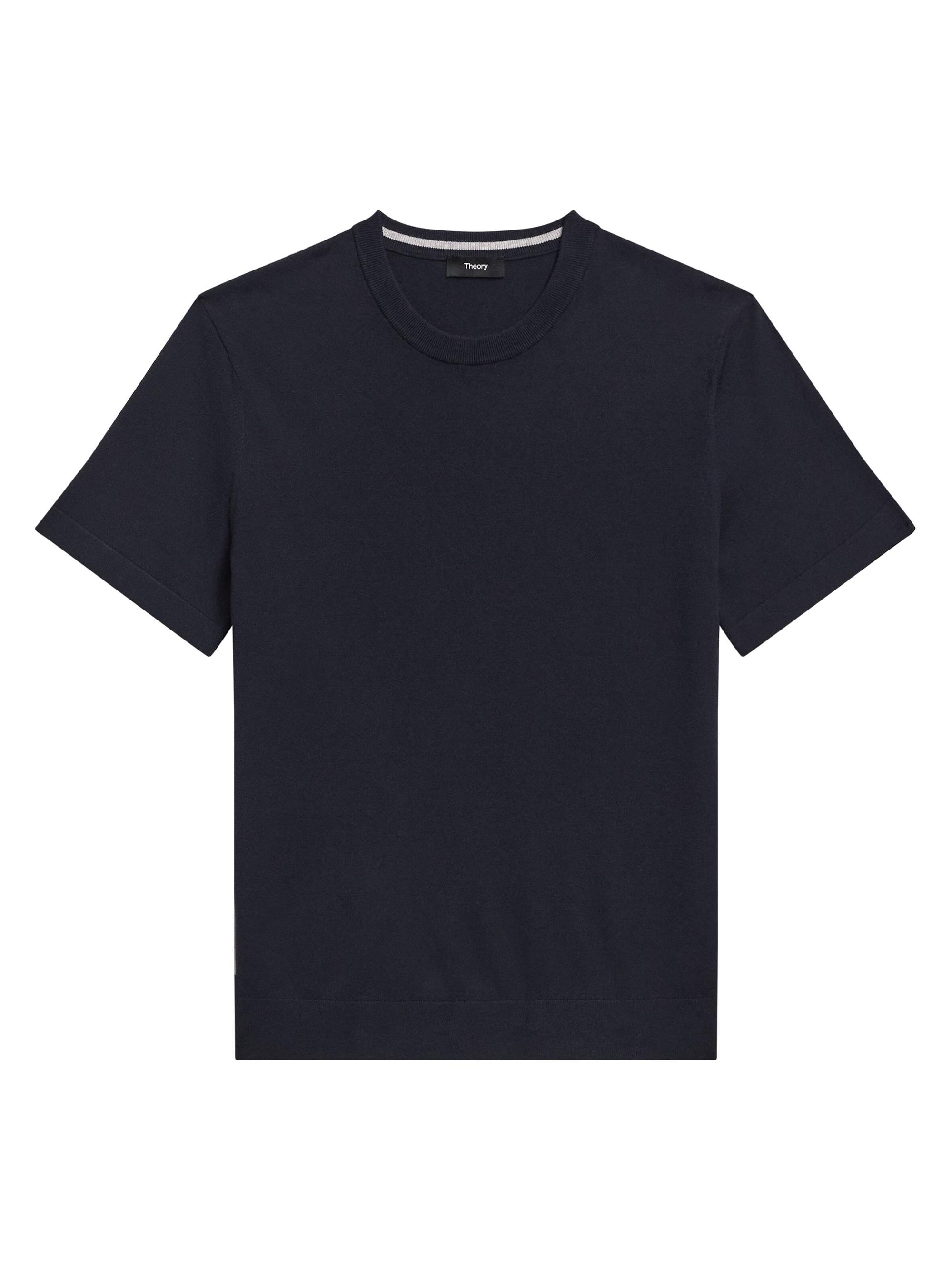 Theory Men's Goris Crewneck T-Shirt - Silver Heather