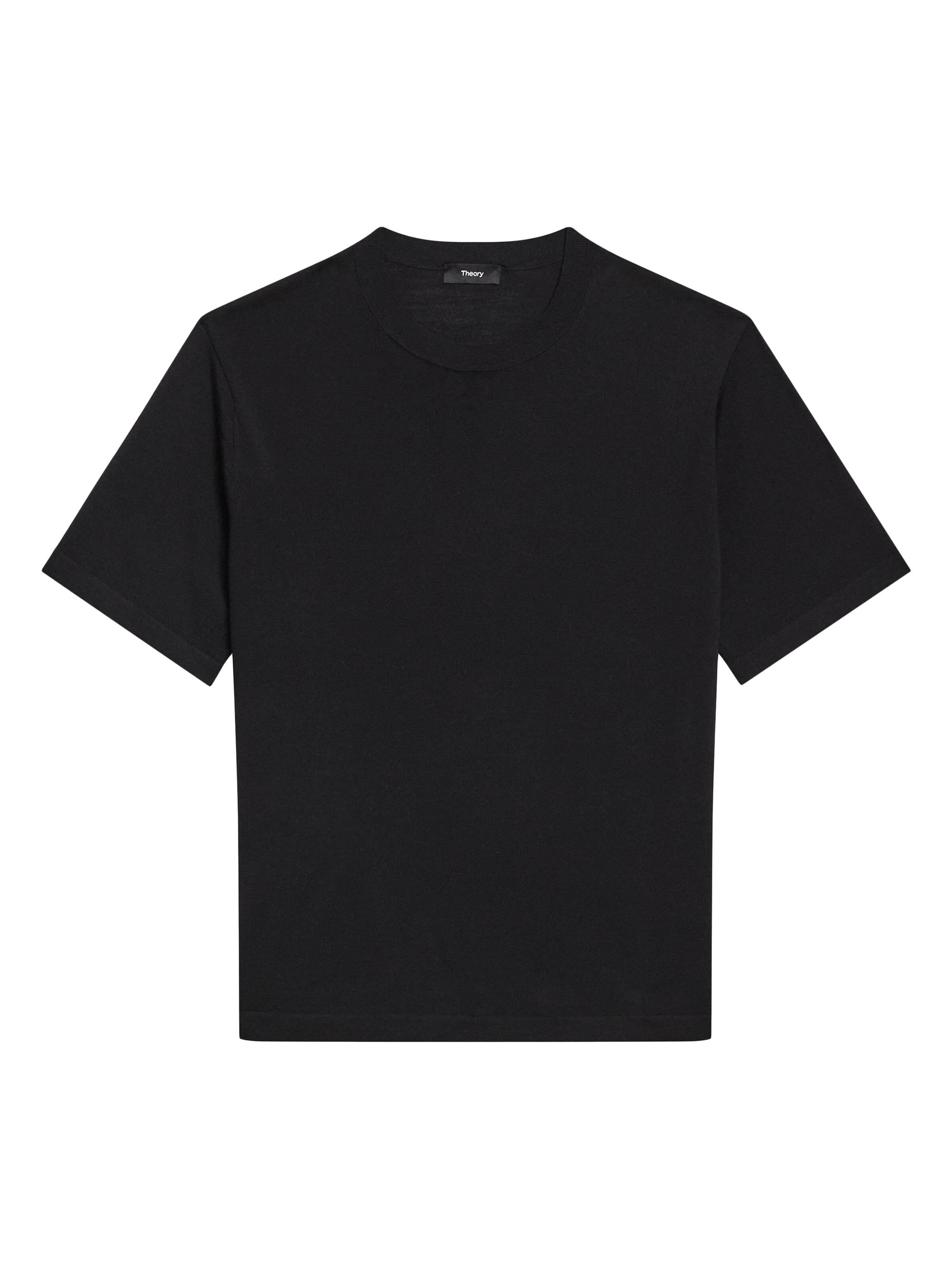 Theory Men's Oversized Crewneck T-Shirt - Black