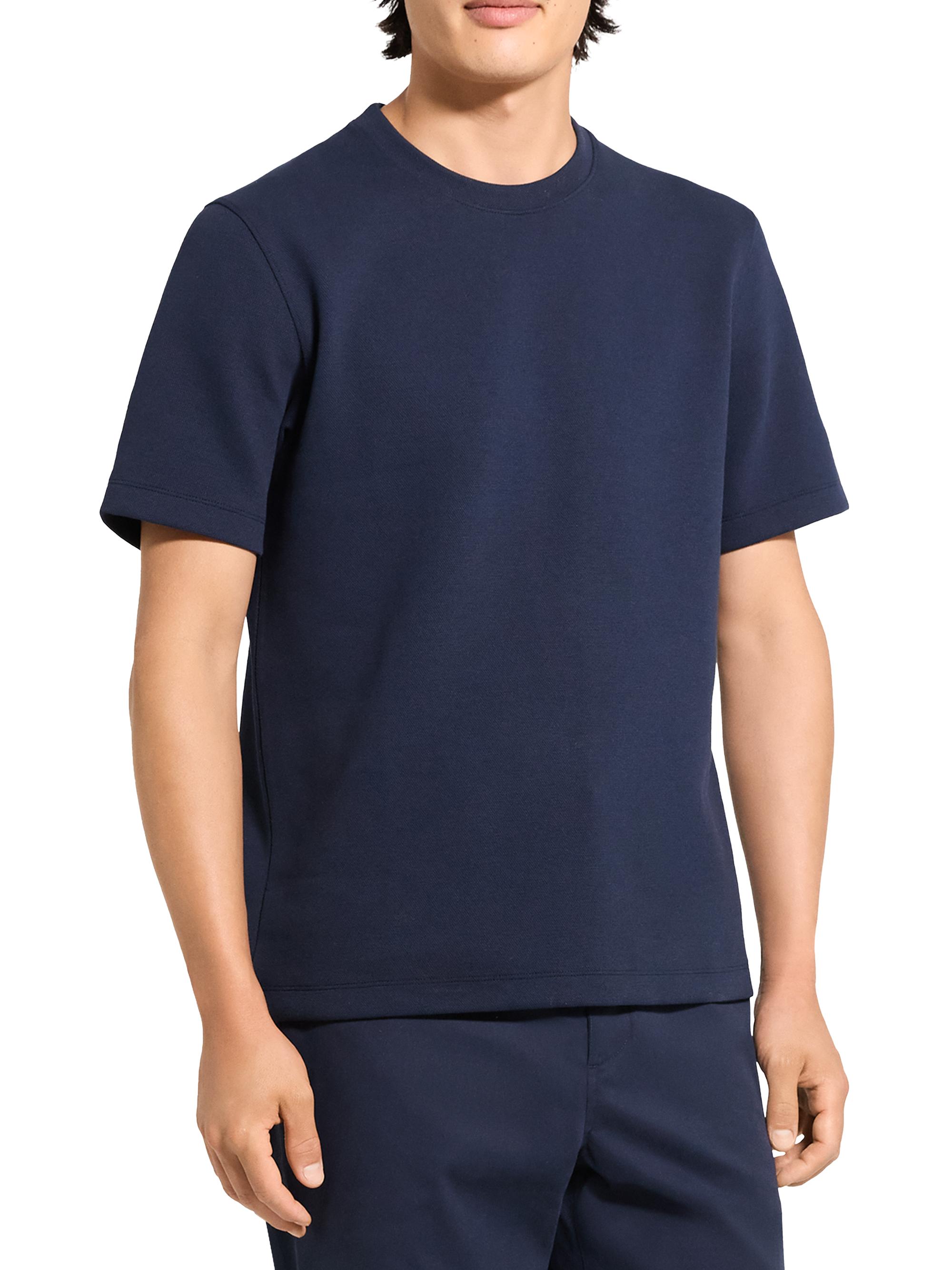 Theory Delroy Cotton-Blend T-Shirt | Saks Fifth Avenue
