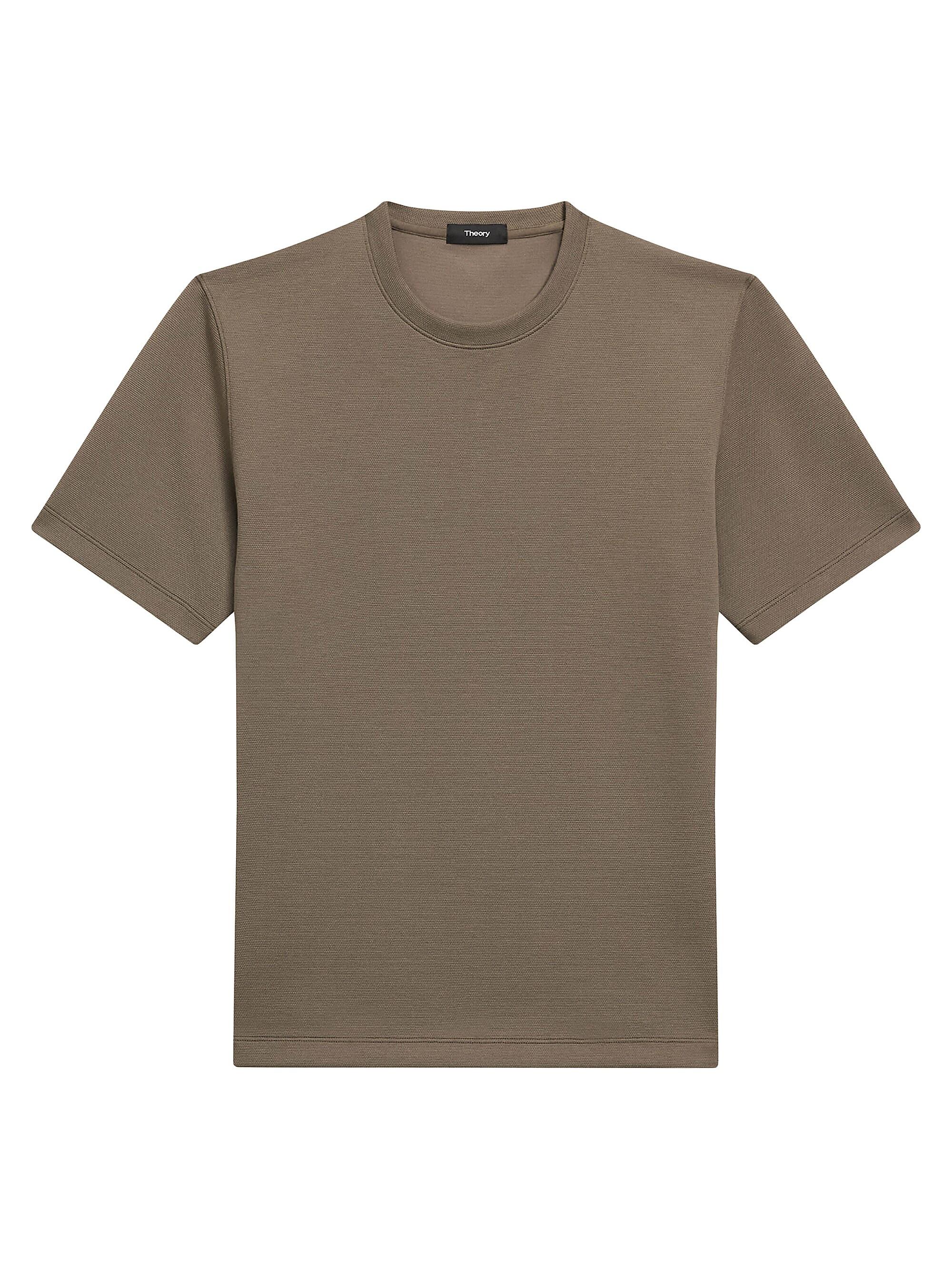 Theory Men's Delroy Cotton-Blend T-Shirt - Baltic