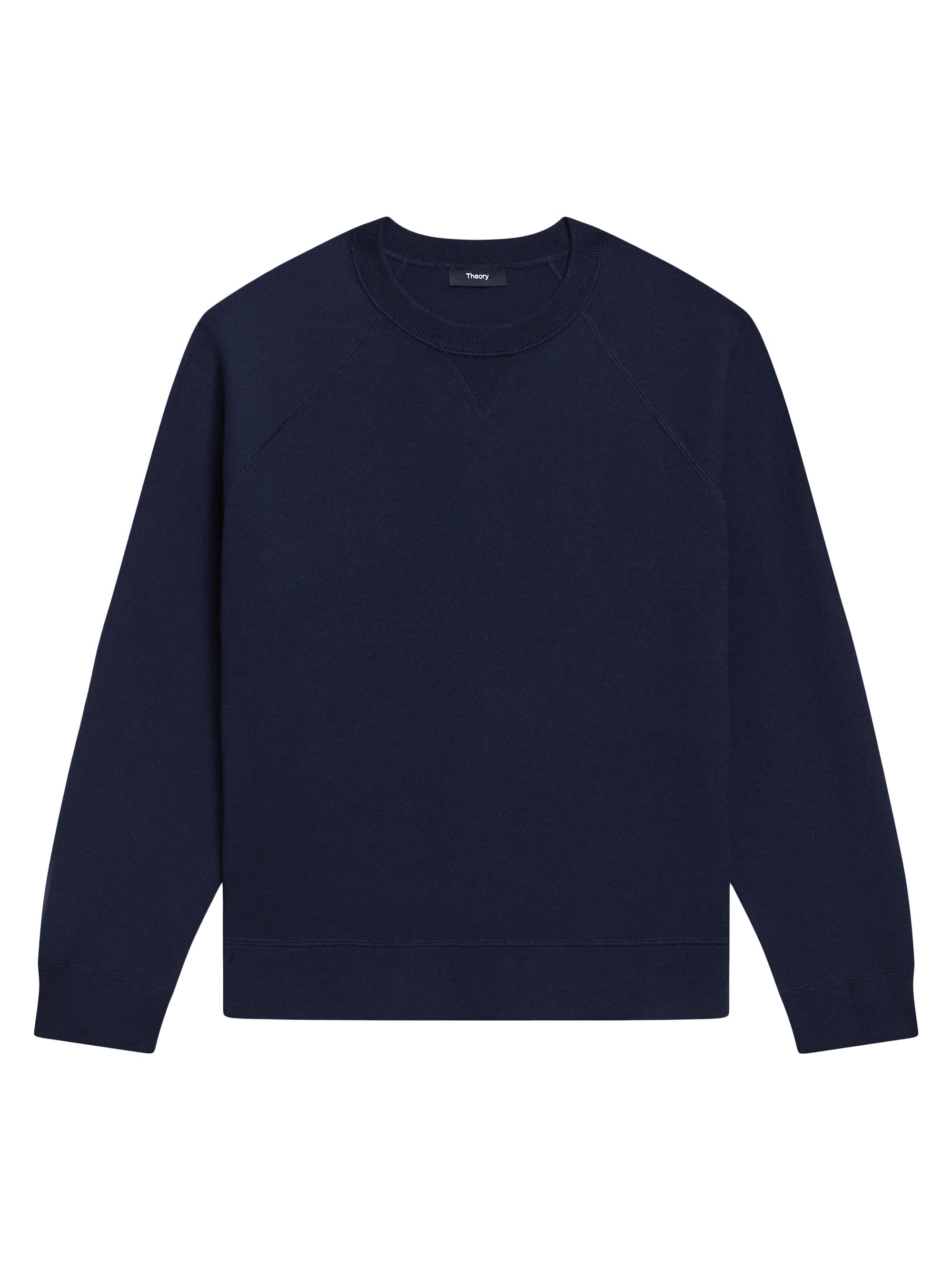 Theory Men's Knit Crewneck Sweatshirt - Pestle Melange