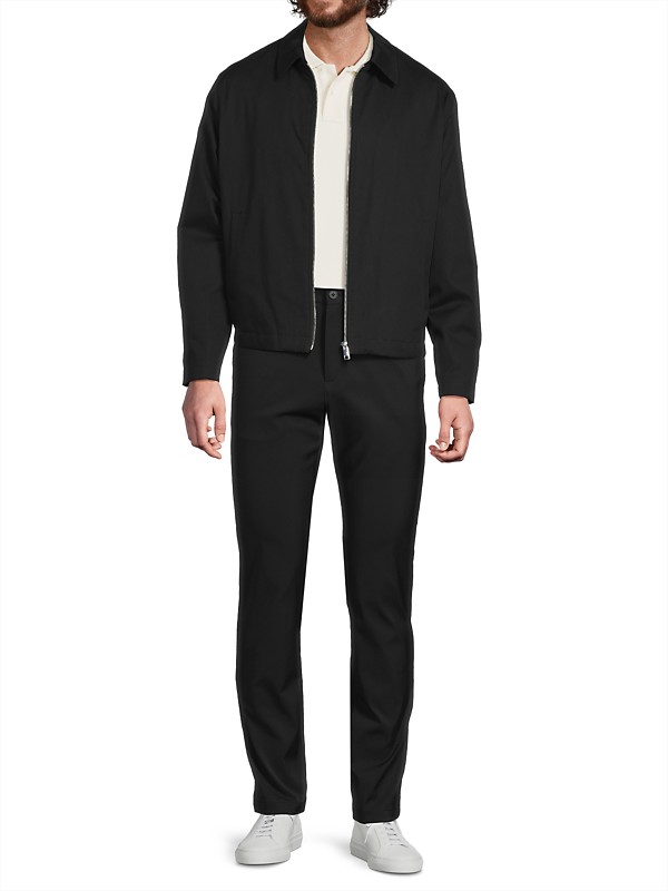 Shop Theory Stretch Cotton Twill Jacket | Saks Fifth Avenue Shop Theory Stretch Cotton Twill Jacket | Saks Fifth Avenue
