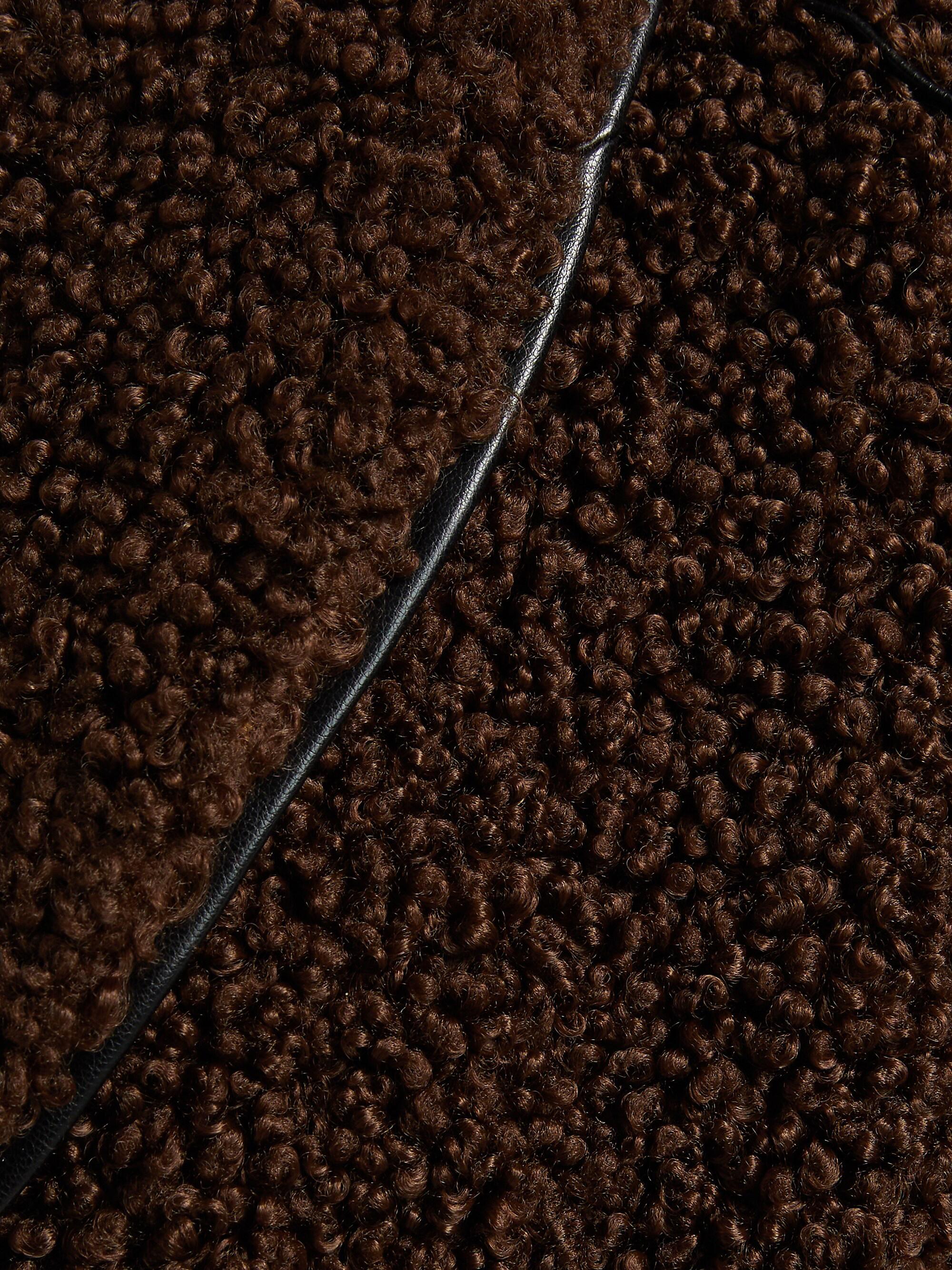 SIMKHAI Kimia Tie-Waist Sherpa Jacket | Saks Fifth Avenue