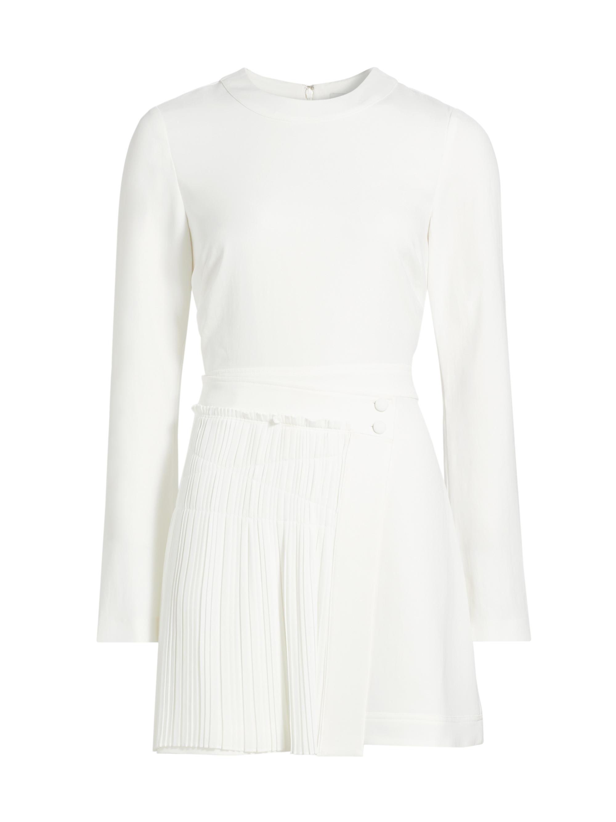 SIMKHAI Women's Zabelle Long-Sleeve Minidress -