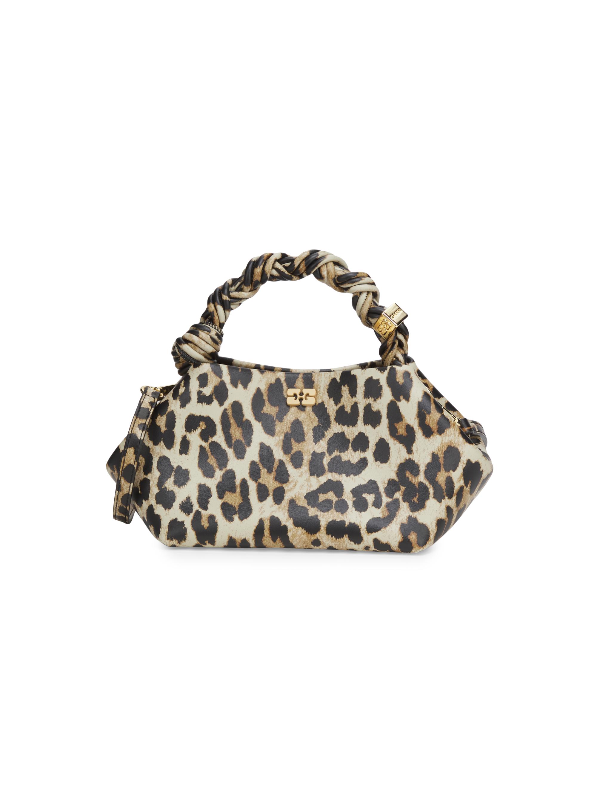 Ganni Women's Bou  Leopard-Print Bag - Leopard
