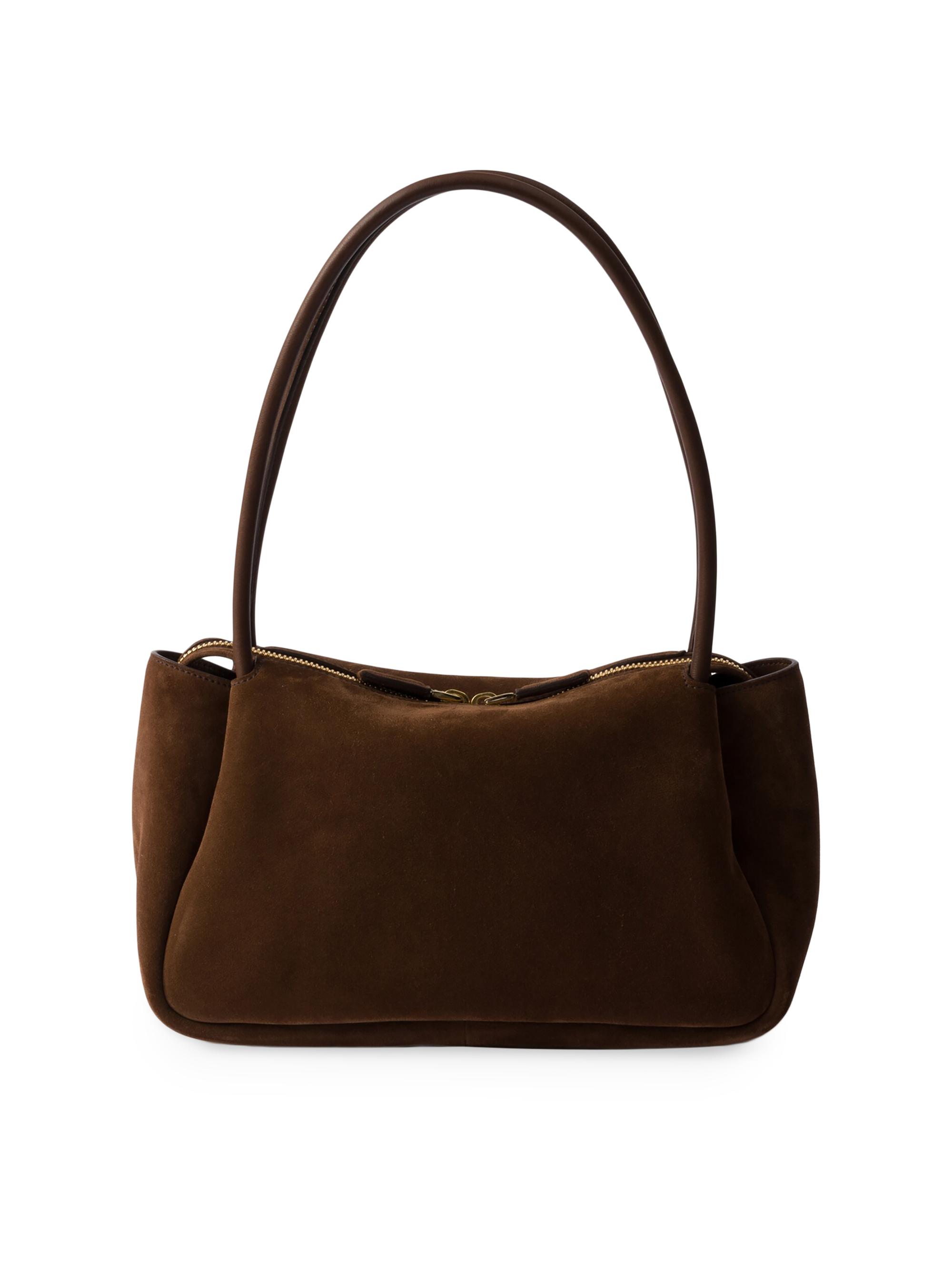 Prada Medium Suede Shoulder Bag | Saks Fifth Avenue