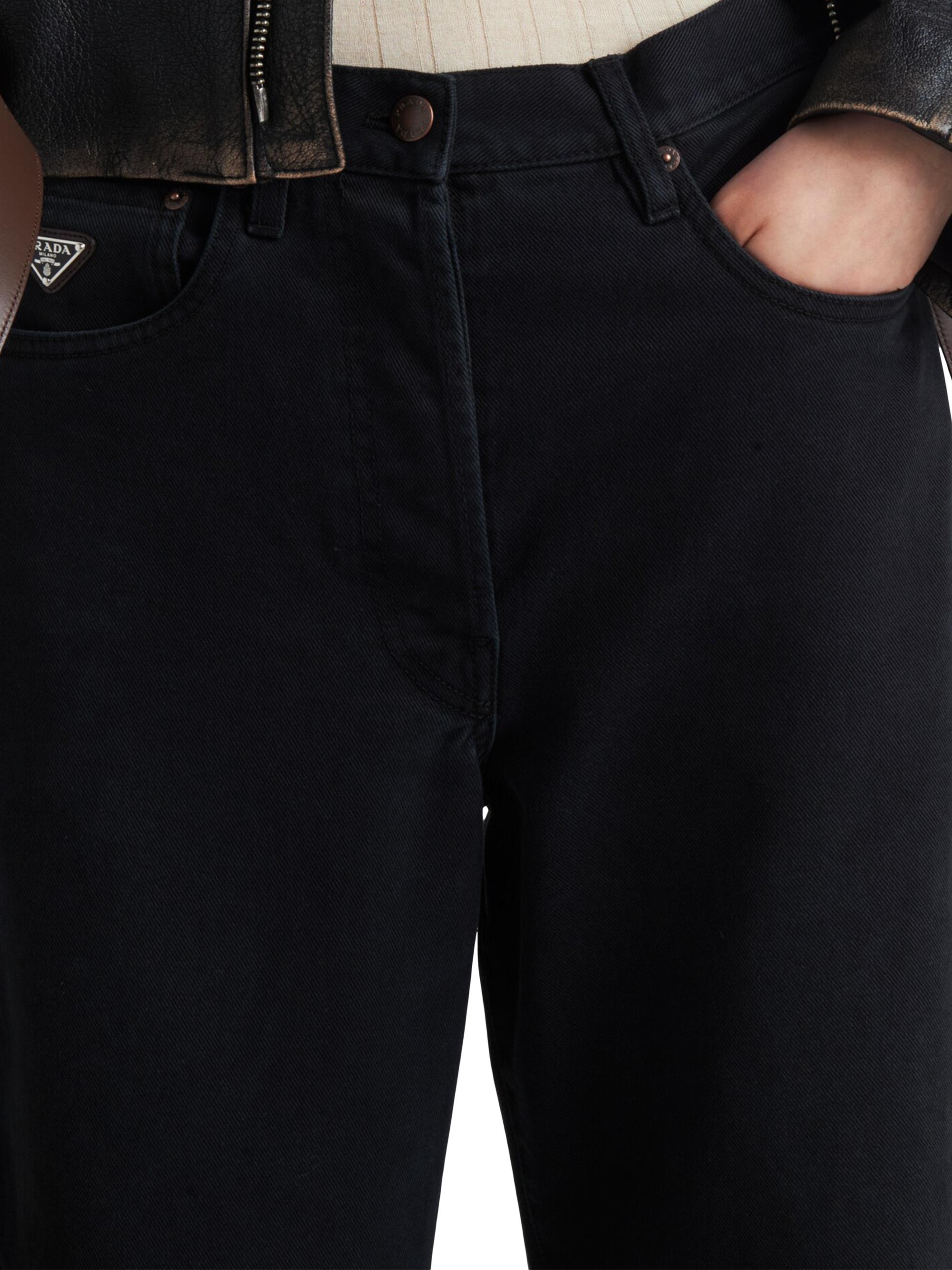 パンツ Arcive PRADA black denims Arcive PRADA black denims パンツ 00s archive PRADA slacks Prada