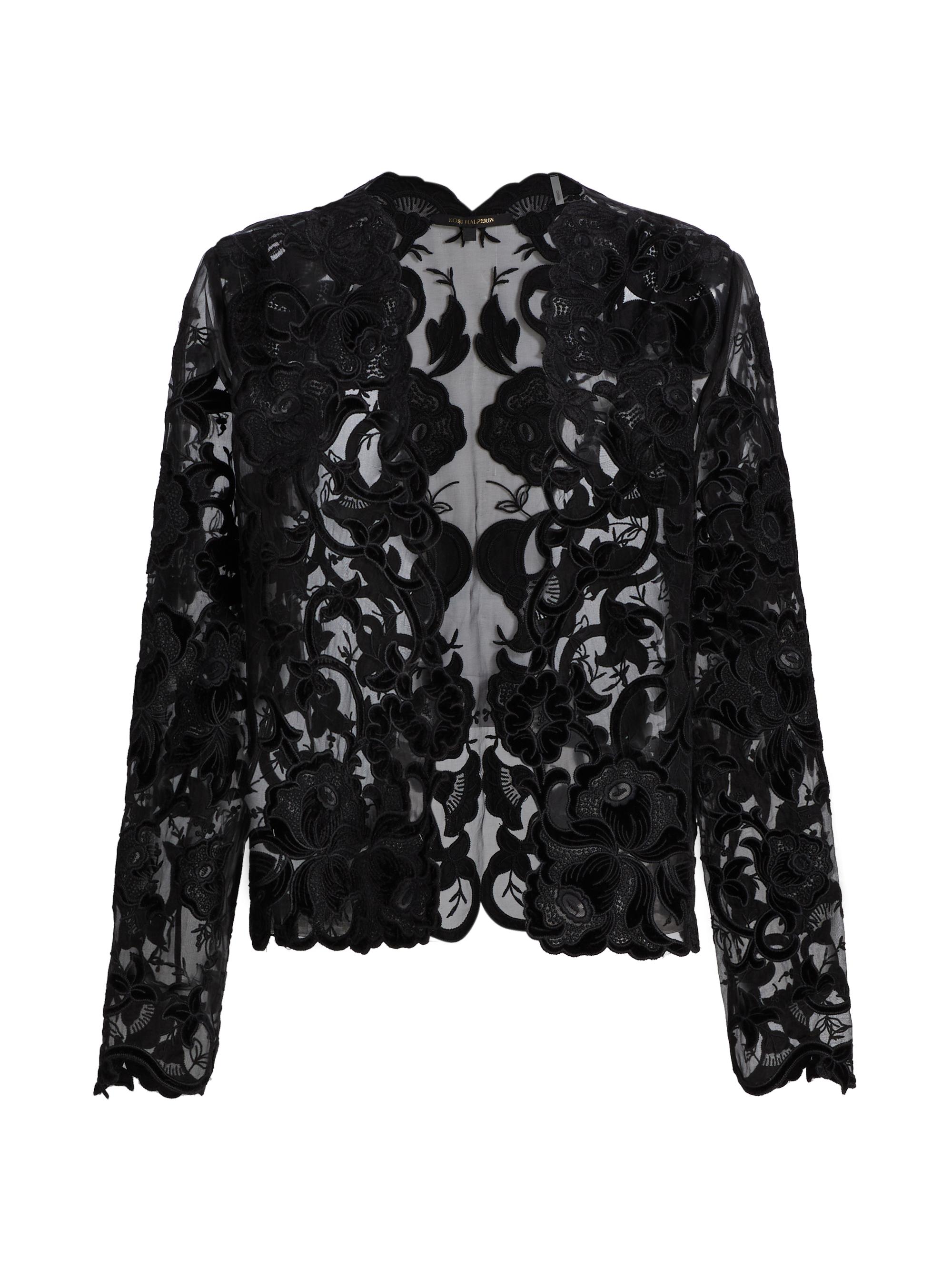 Kobi Halperin Women's Elian Lace Jacket - Black