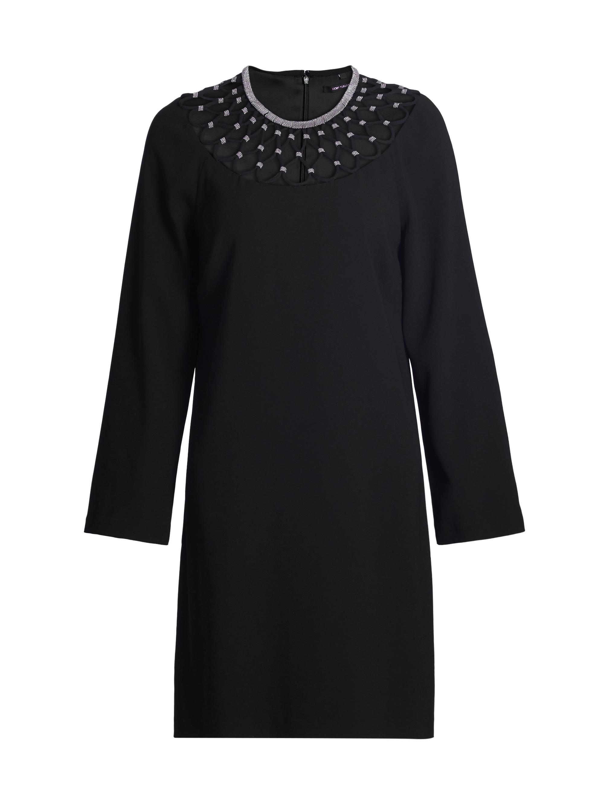 Kobi Halperin Women's Alby Cut-Out Long-Sleeve Minidress - Black