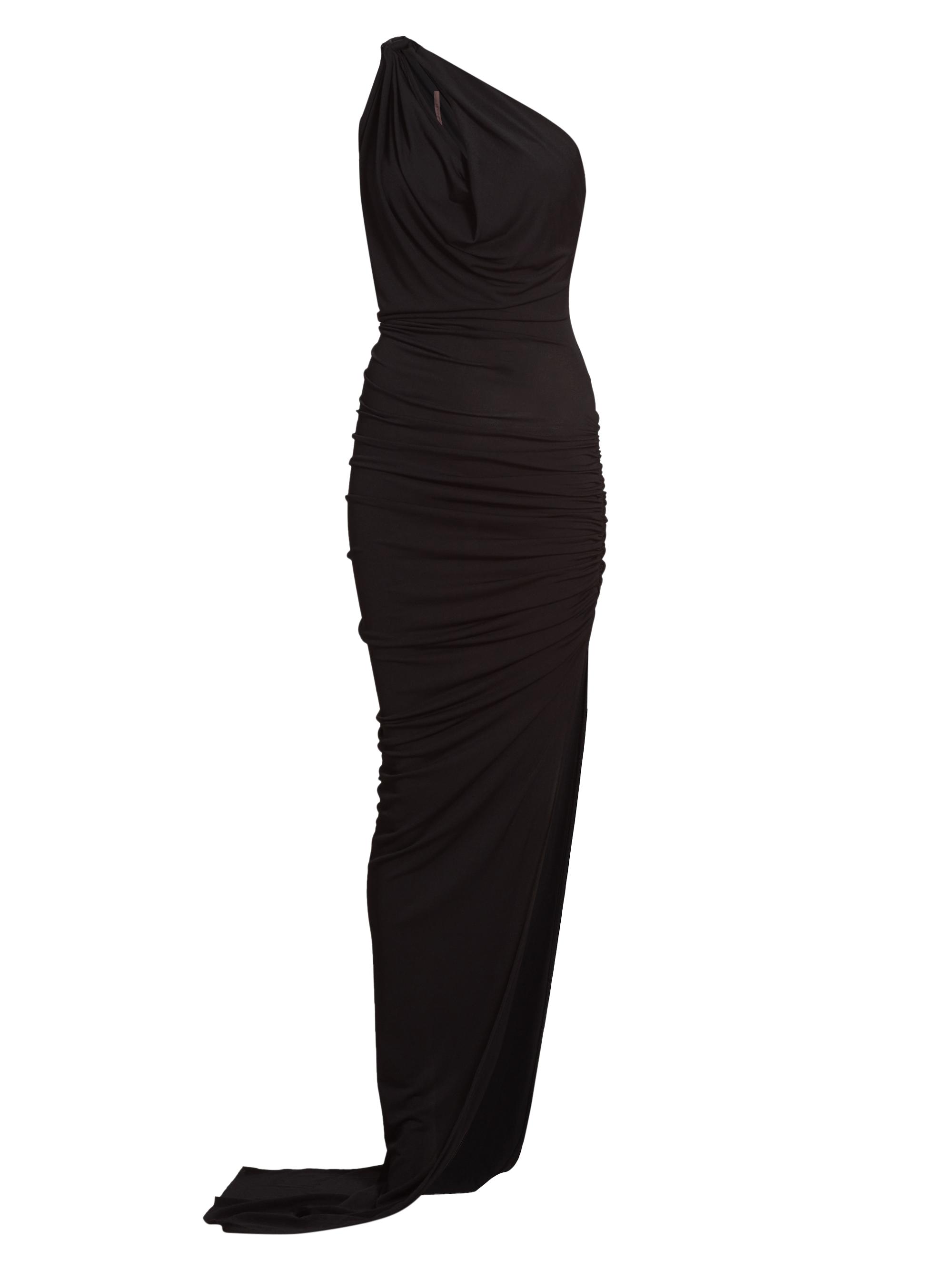 Abito Aaliyah Ruched One-Shoulder Gown