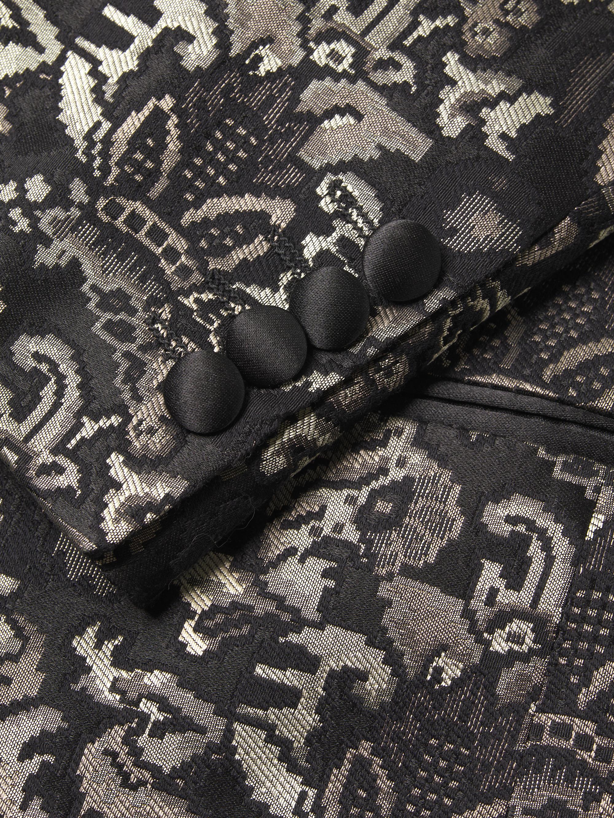 Pal Zileri Novel Silk-Wool Smoking Jacket | Saks Fifth Avenue