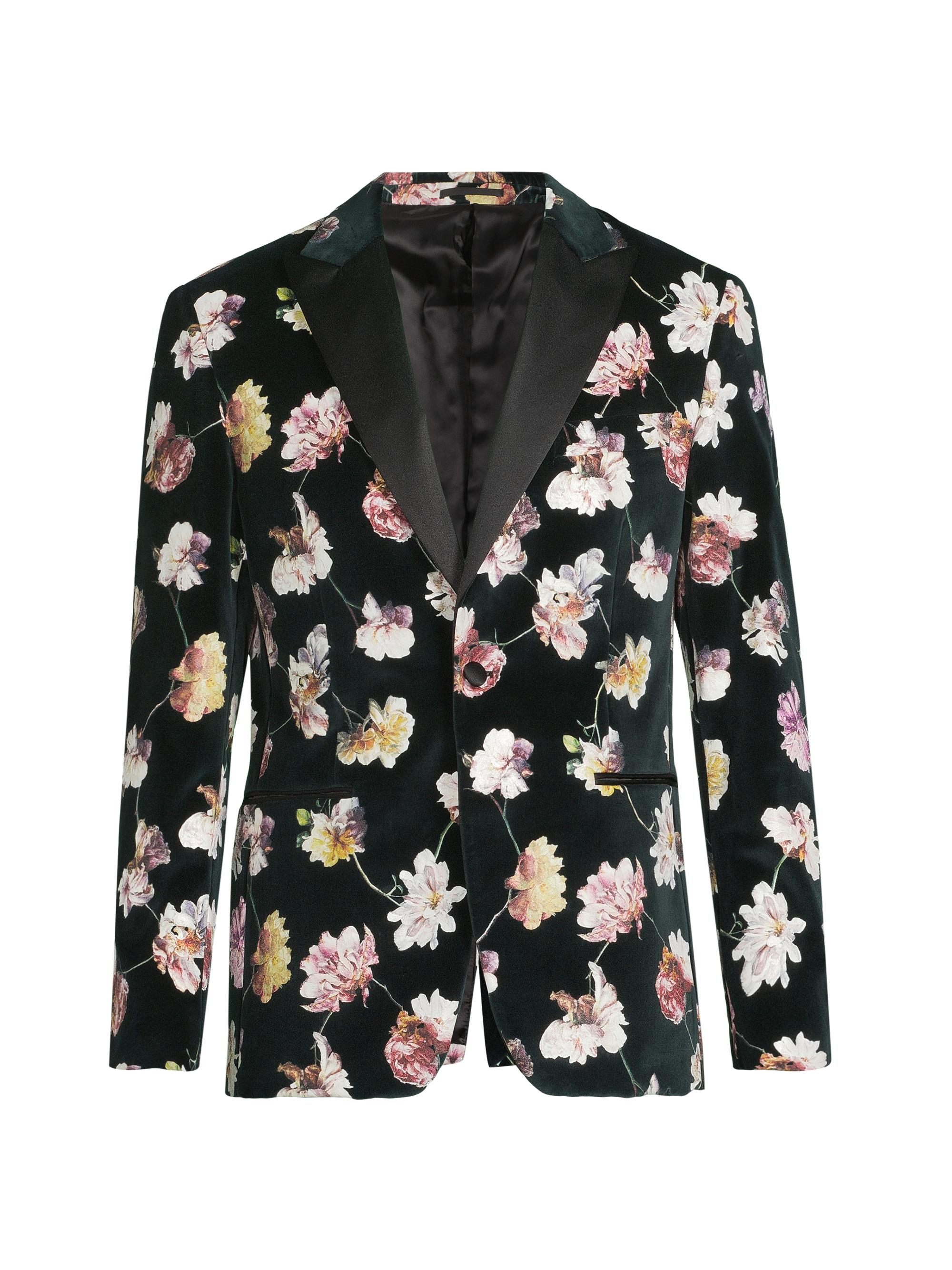 Pal Zileri Men's Novel Smoking Jacket - Green