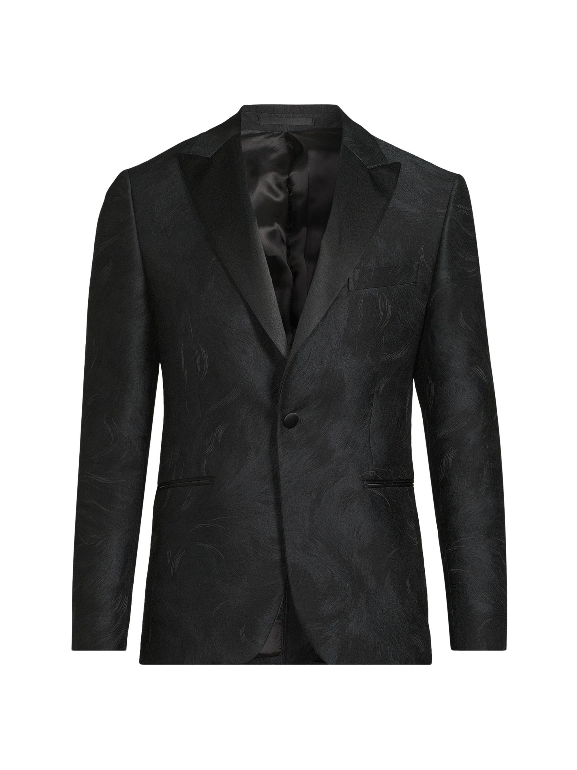 Pal Zileri Men's Novel Smoking Jacket - Black