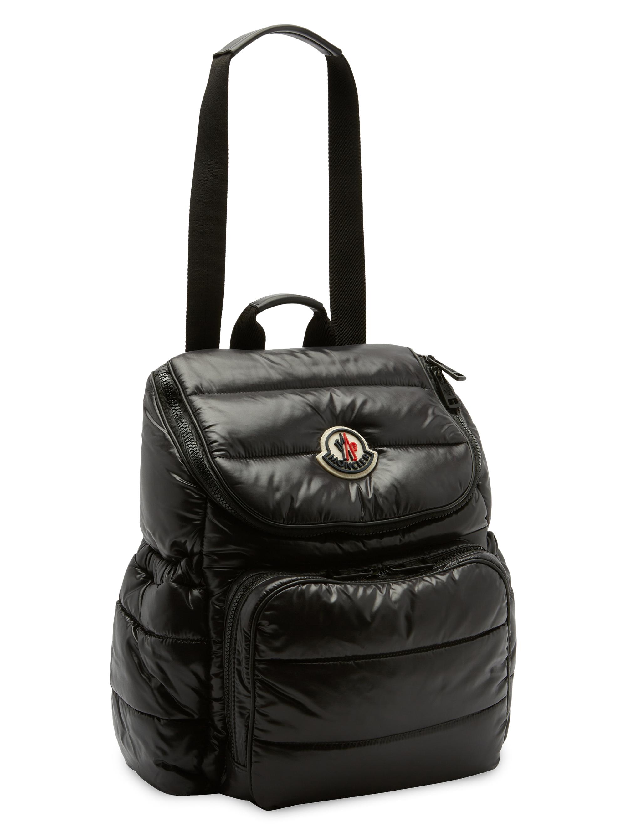 Moncler Men's Laqué Diaper Backpack - Black