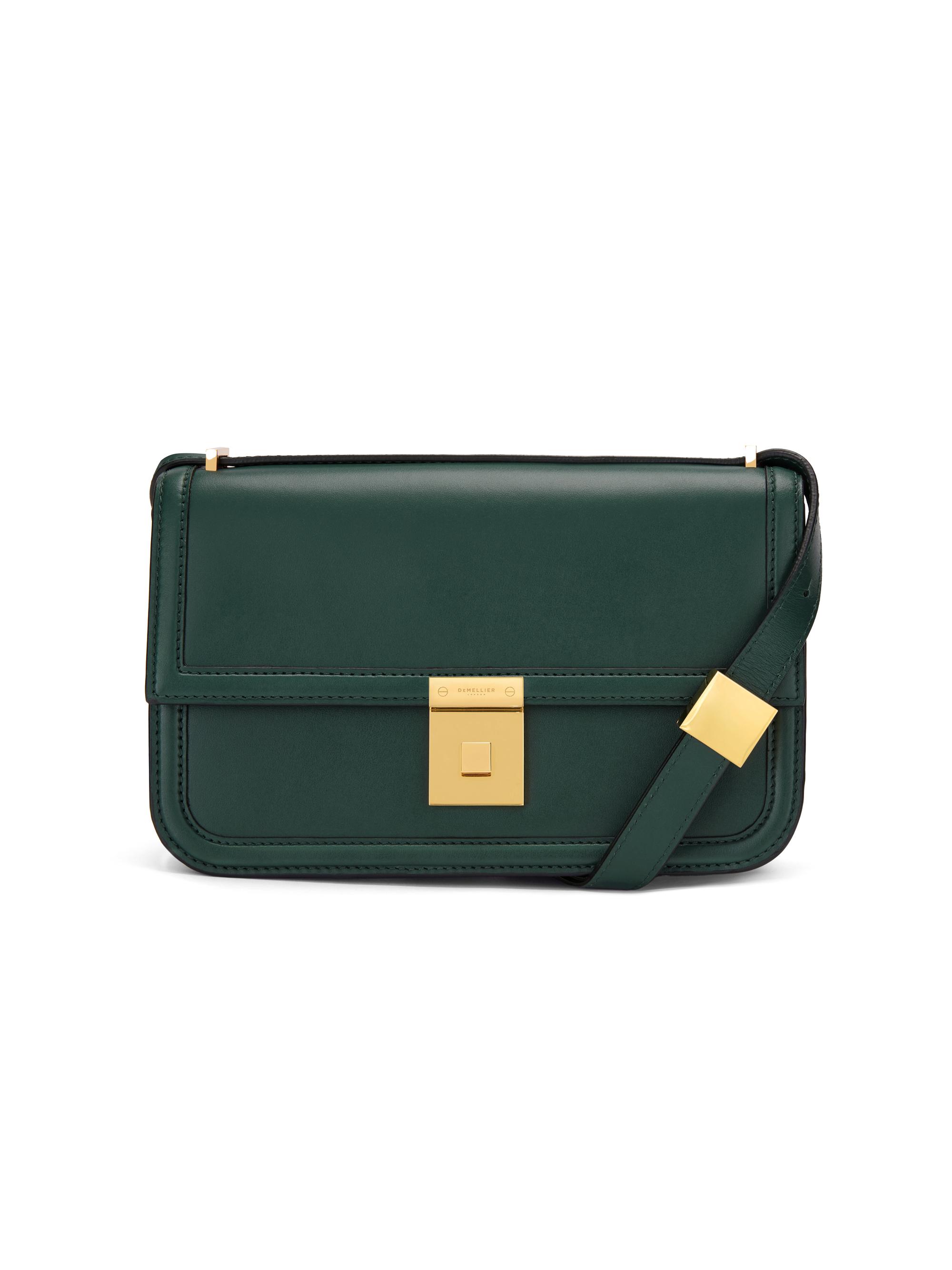 DeMellier Women's Paris Leather Crossbody Bag - Light Olive