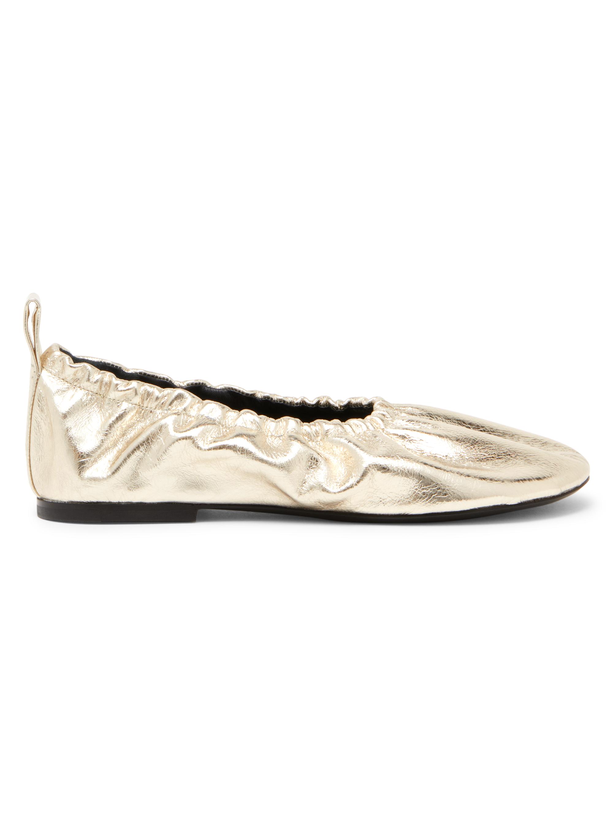 Jil Sander Leather Ballerina Flats | Saks Fifth Avenue