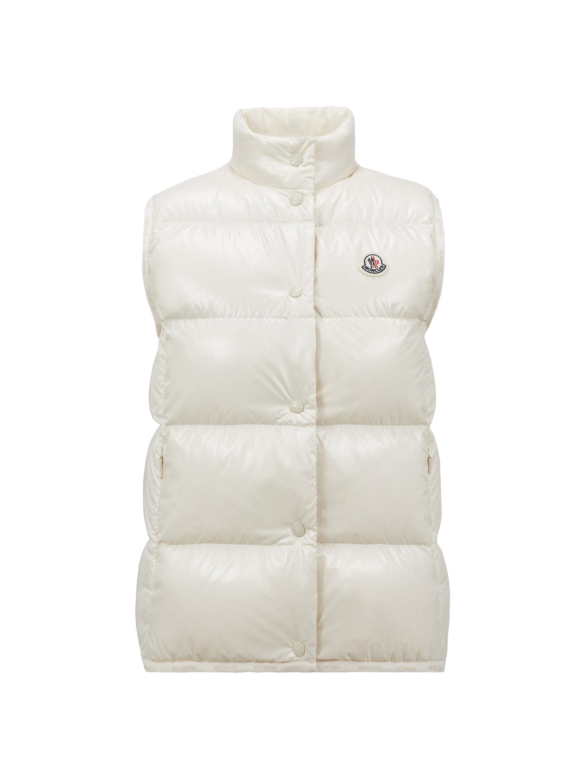 Moncler Women's Badia Nylon Down Vest - White