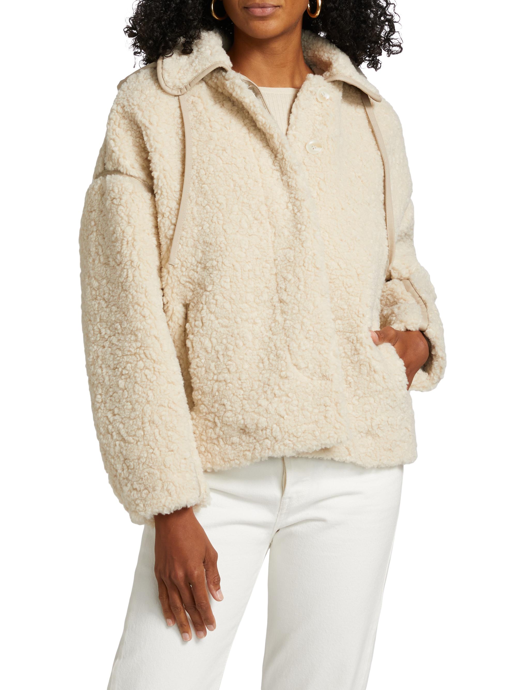dh New York Kyle Faux-Shearling Hooded Jacket | Saks Fifth Avenue