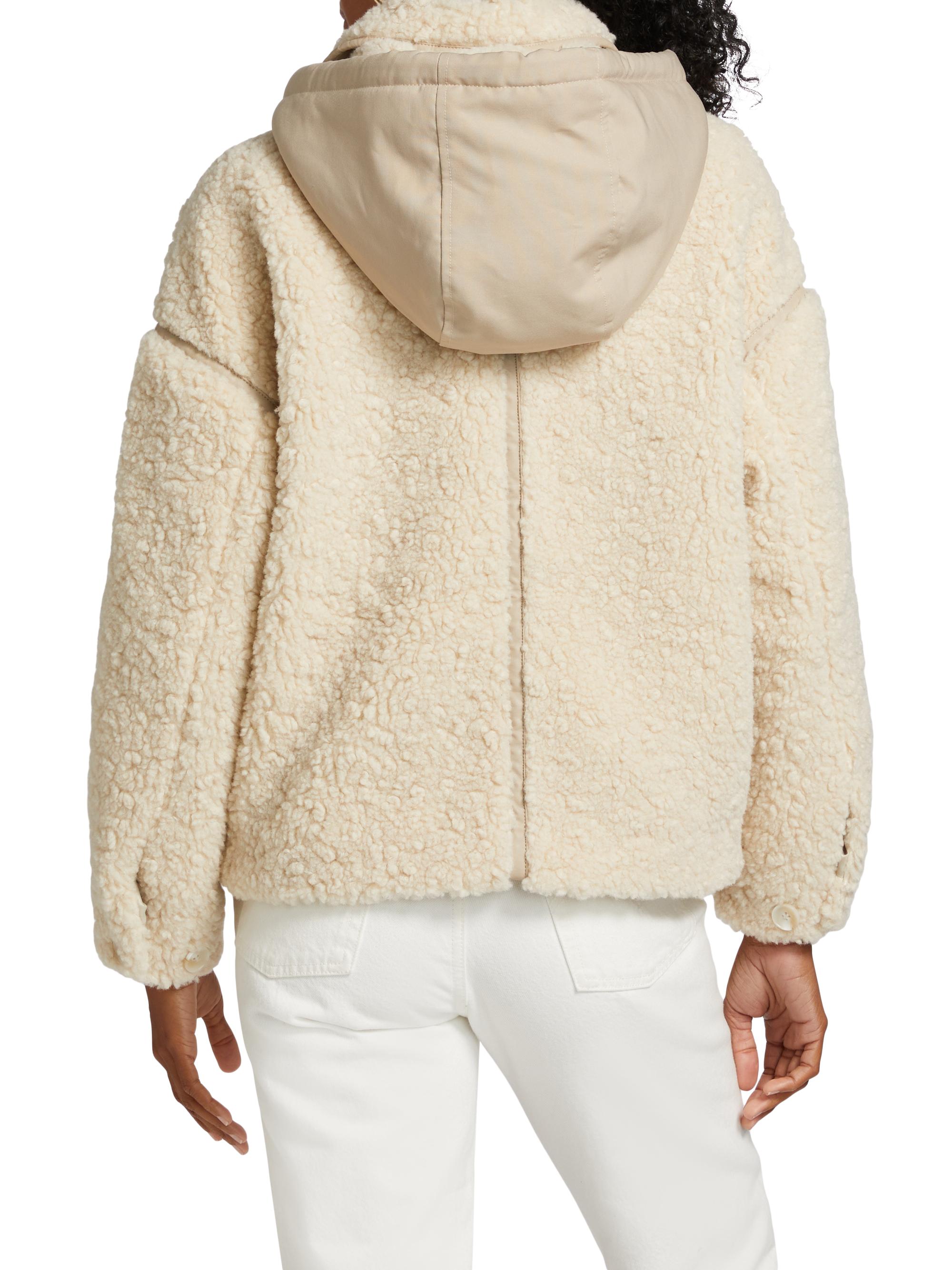 dh New York Kyle Faux-Shearling Hooded Jacket | Saks Fifth Avenue