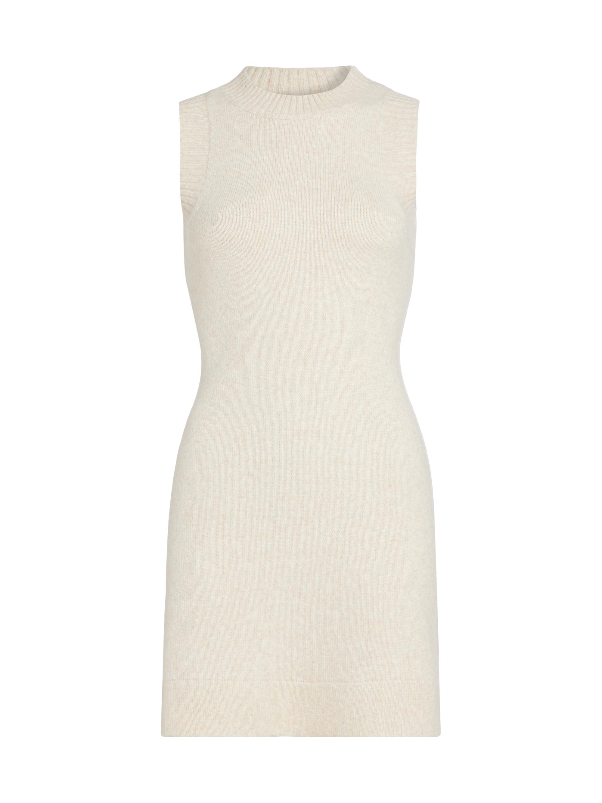 dh New York Women's Rosa Knit Marled Wool-Blend Dress - Oat