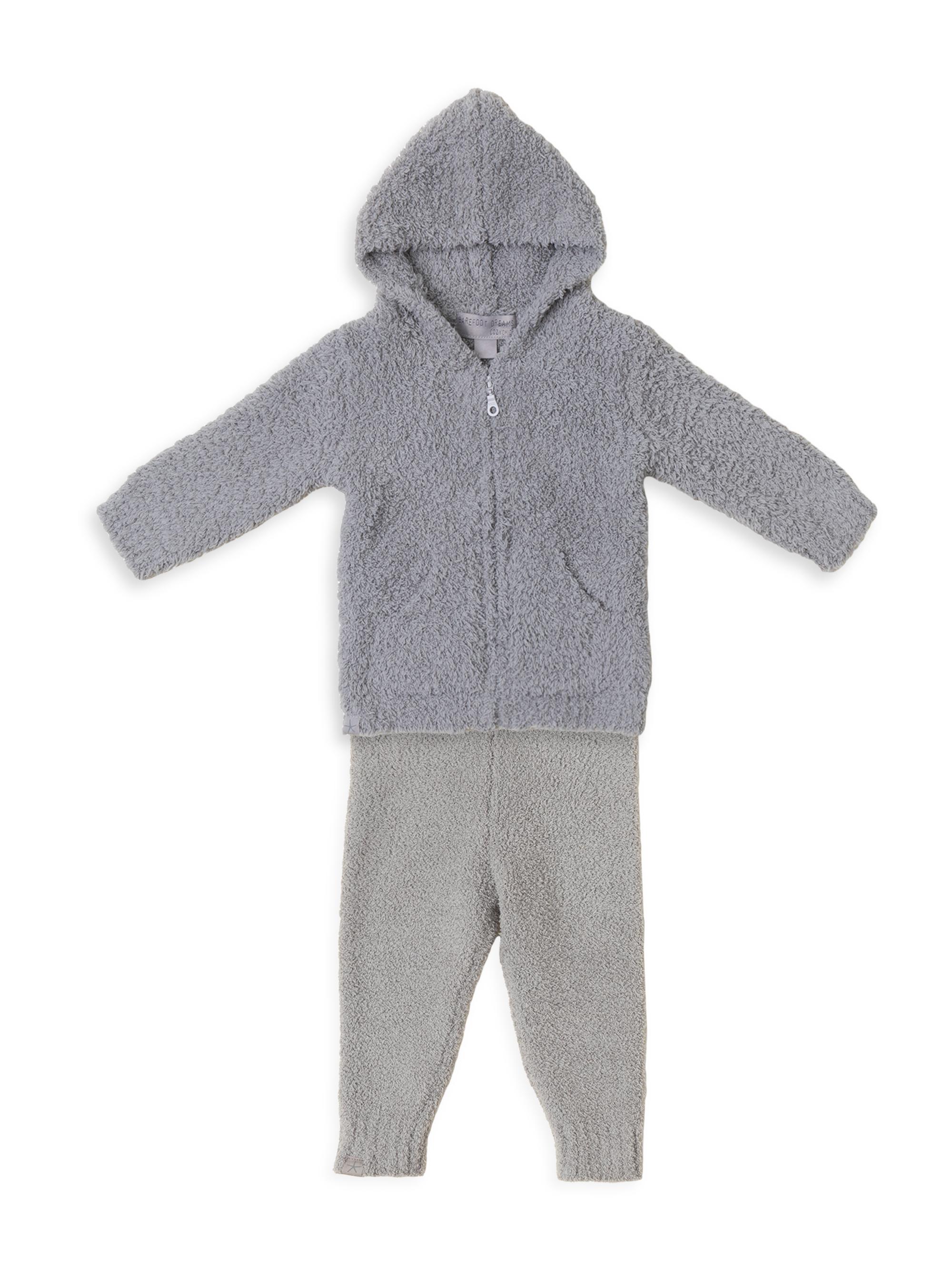 Barefoot Dreams Baby's Cozychic Pants - Dove Grey 12 Months