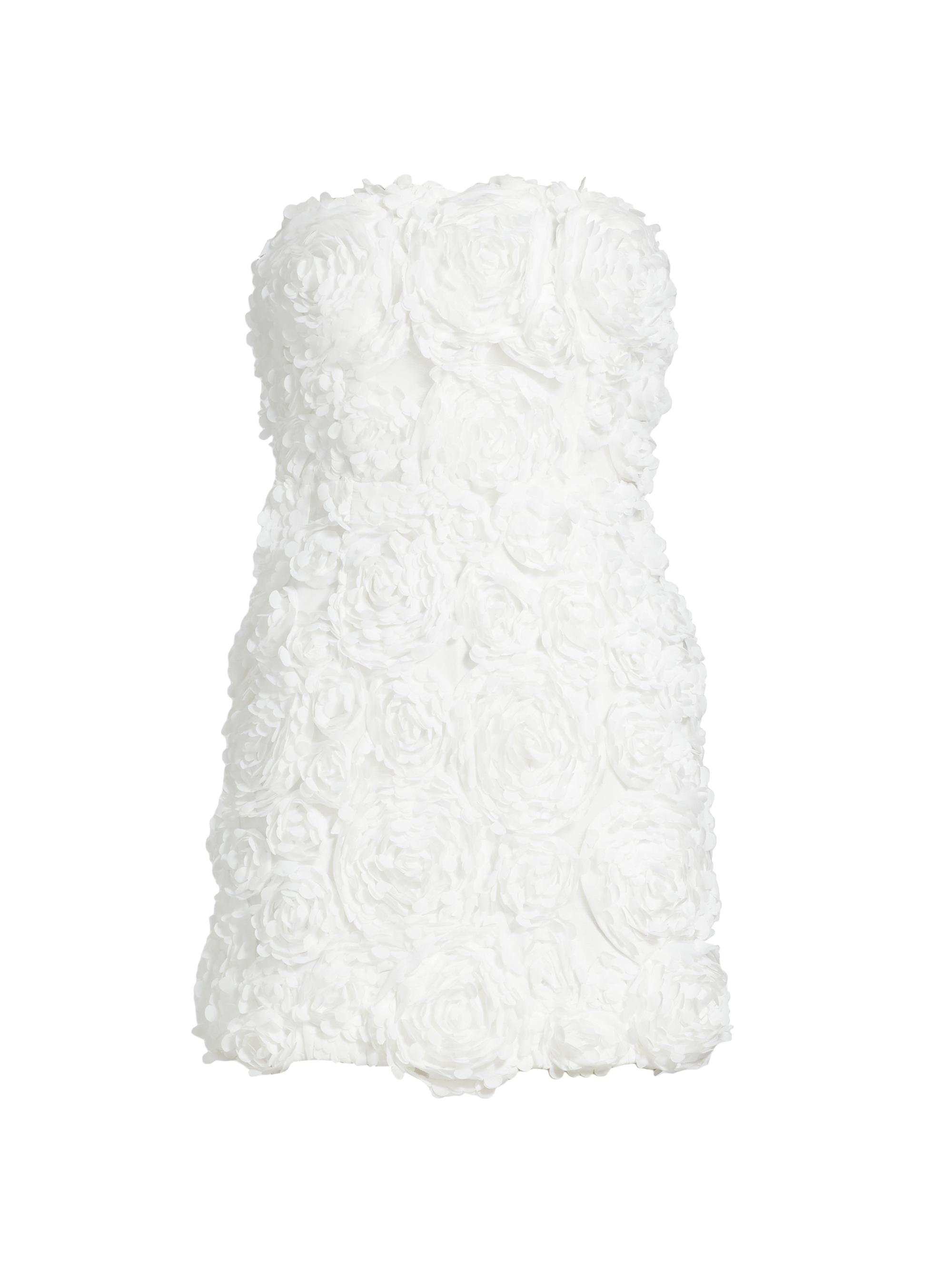 Elliatt Women's Megan Strapless Minidress - White