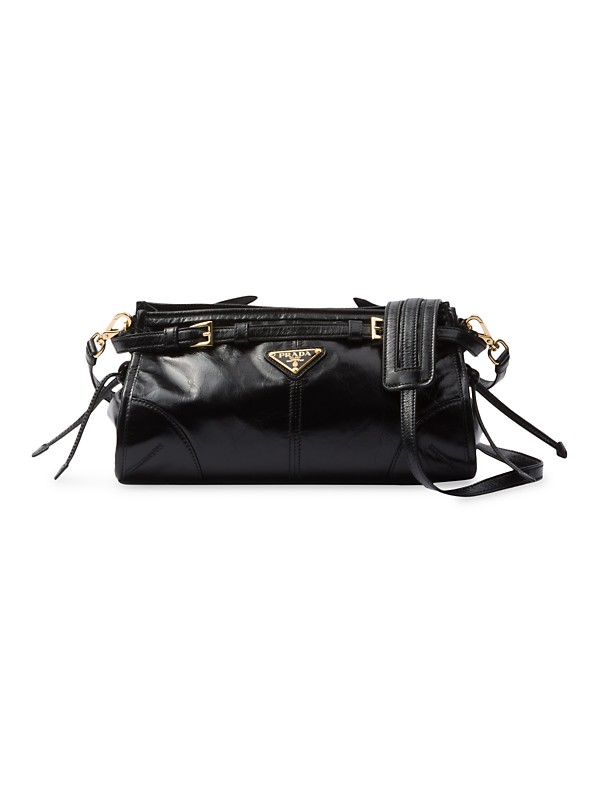 Shop Prada Small Leather Shoulder Bag | Saks Fifth Avenue Shop Prada Small Leather Shoulder Bag | Saks Fifth Avenue