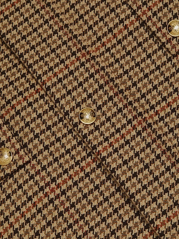 Shop Nili Lotan Apolin Check Wool & Cotton-Blend Parka Shop Nili Lotan Apolin Check Wool & Cotton-Blend Parka