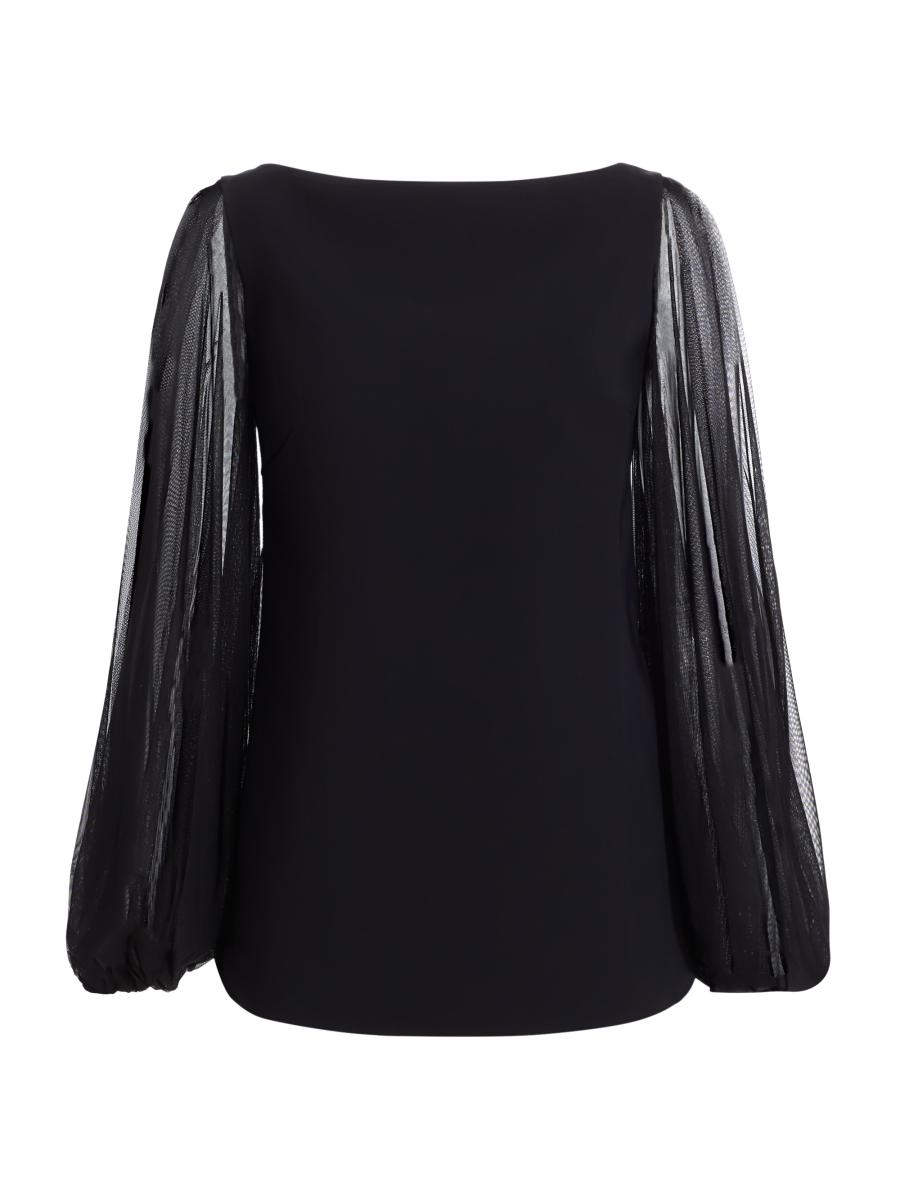 Chiara Boni La Petite Robe Shanti Illusion Top | Saks Fifth