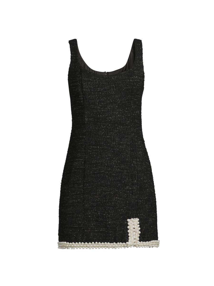 ワンピース Tory Burch Black Tweed Mini Dress Aria Tweed Dress by Tory Burch | Rent the Runway