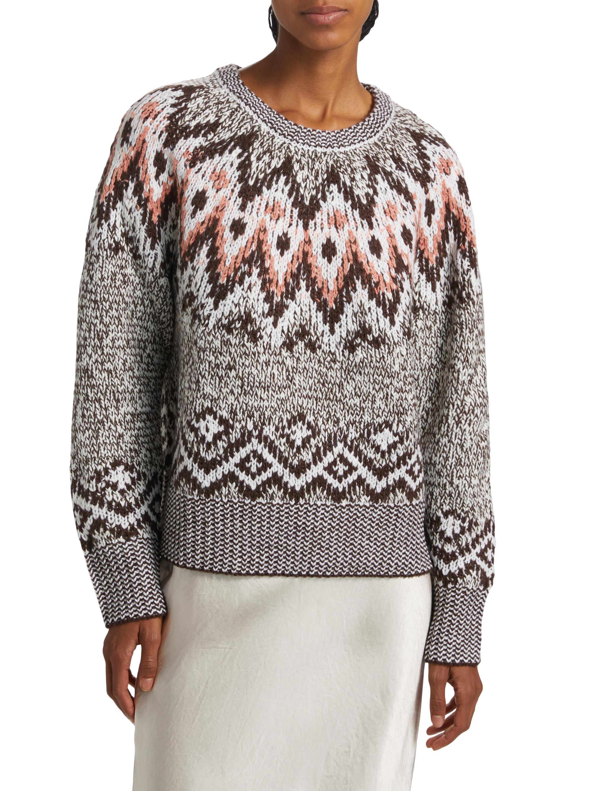 Stellae Dux Fair Isle Sweater | Saks Fifth Avenue