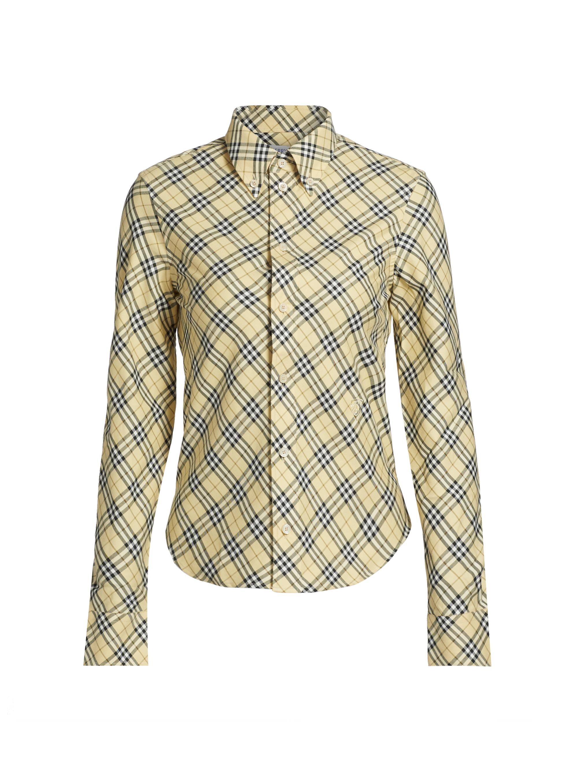 Burberry Stripe Poplin Cotton Shirt | Saks Fifth Avenue