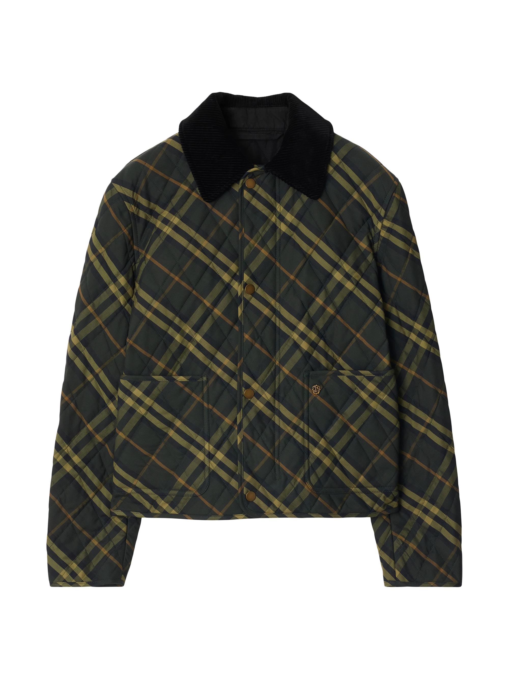 Burberry Women's Check Cotton Jacket - Shadow Ip Check