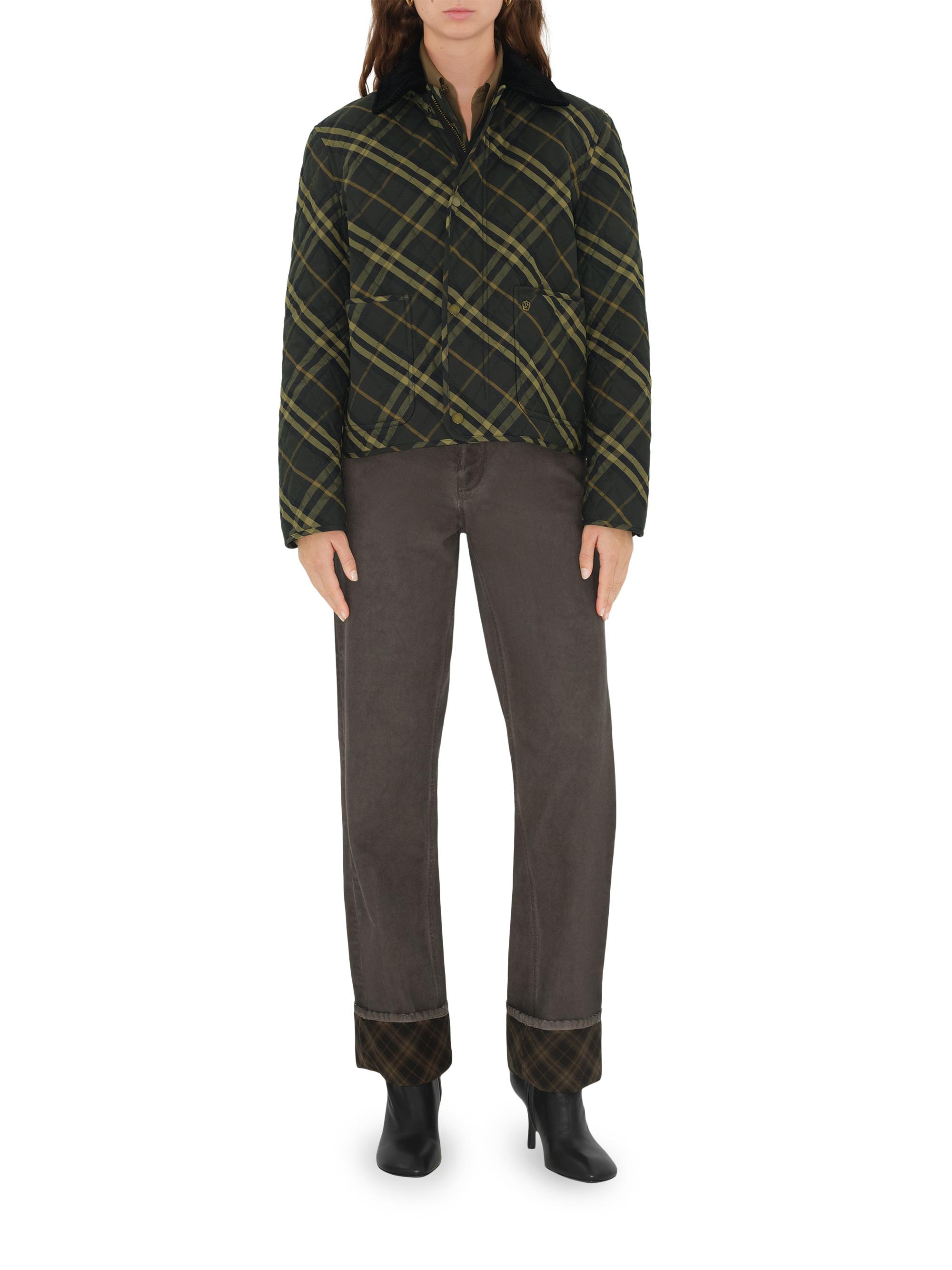 Burberry Check Cotton Jacket | Saks Fifth Avenue