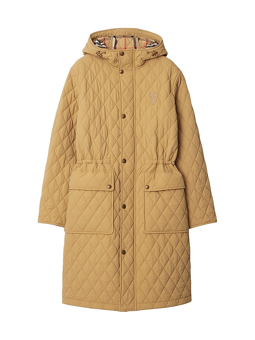 Shop Burberry Quilted Hooded Long-Sleeve Parka | Saks Fifth Shop Burberry Quilted Hooded Long-Sleeve Parka | Saks Fifth