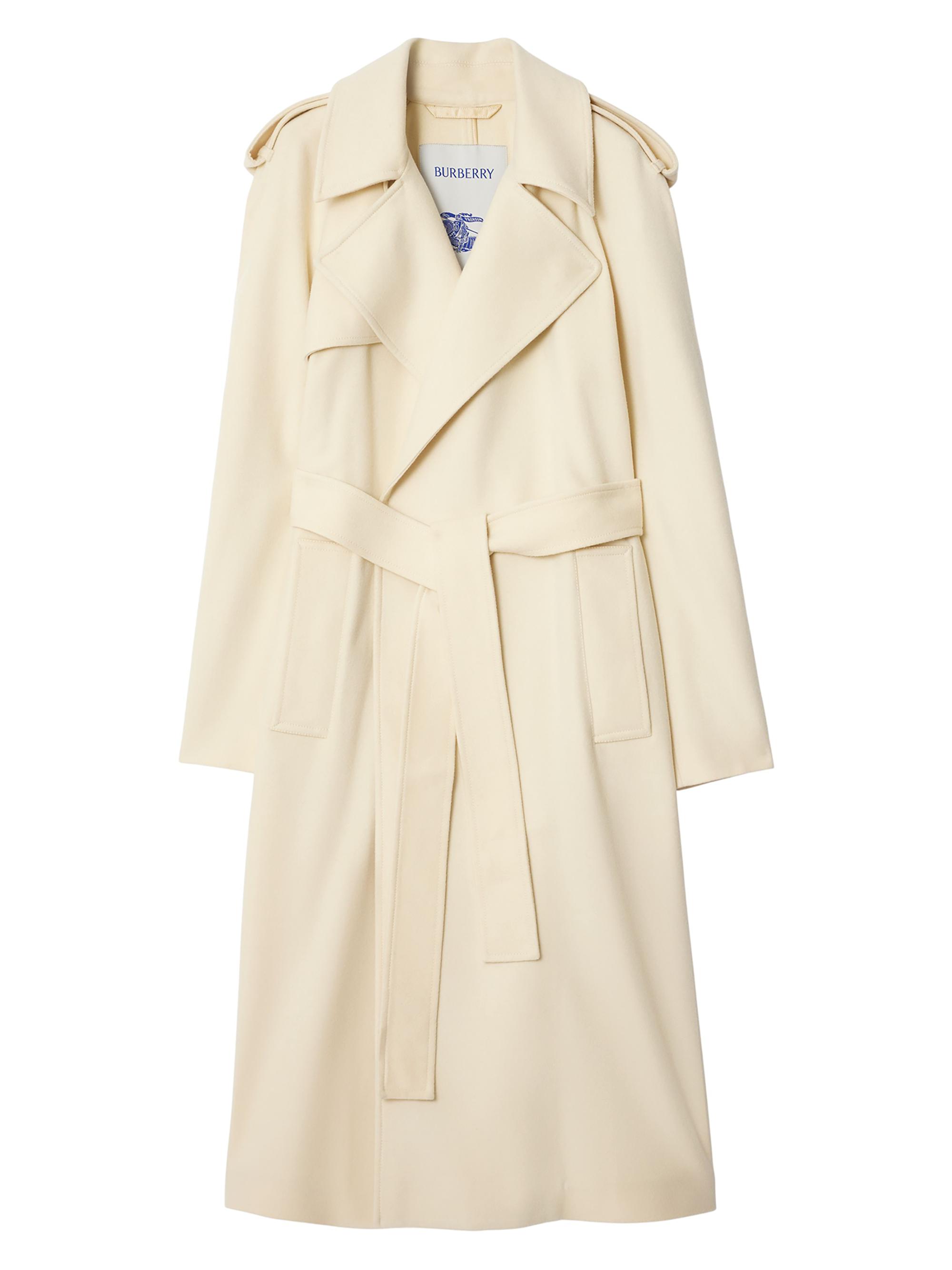 Burberry's cashmere　coat 9 beige Burberry's cashmere coat 9 beige Burberry Cashmere Belted Wrap
