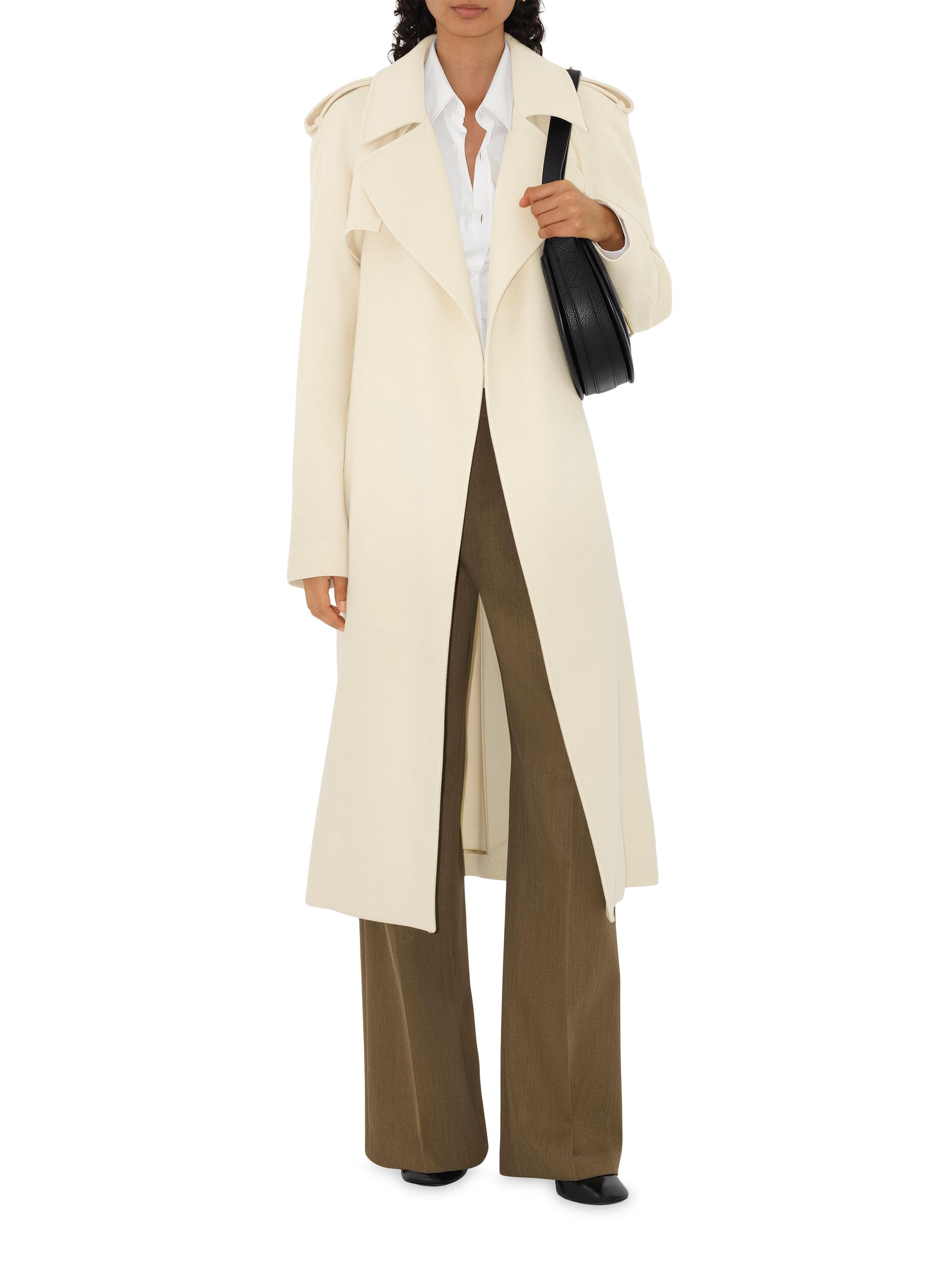 Burberry's cashmere　coat 9 beige Burberry Beige Cashmere Long Kensington Heritage Trench Coat