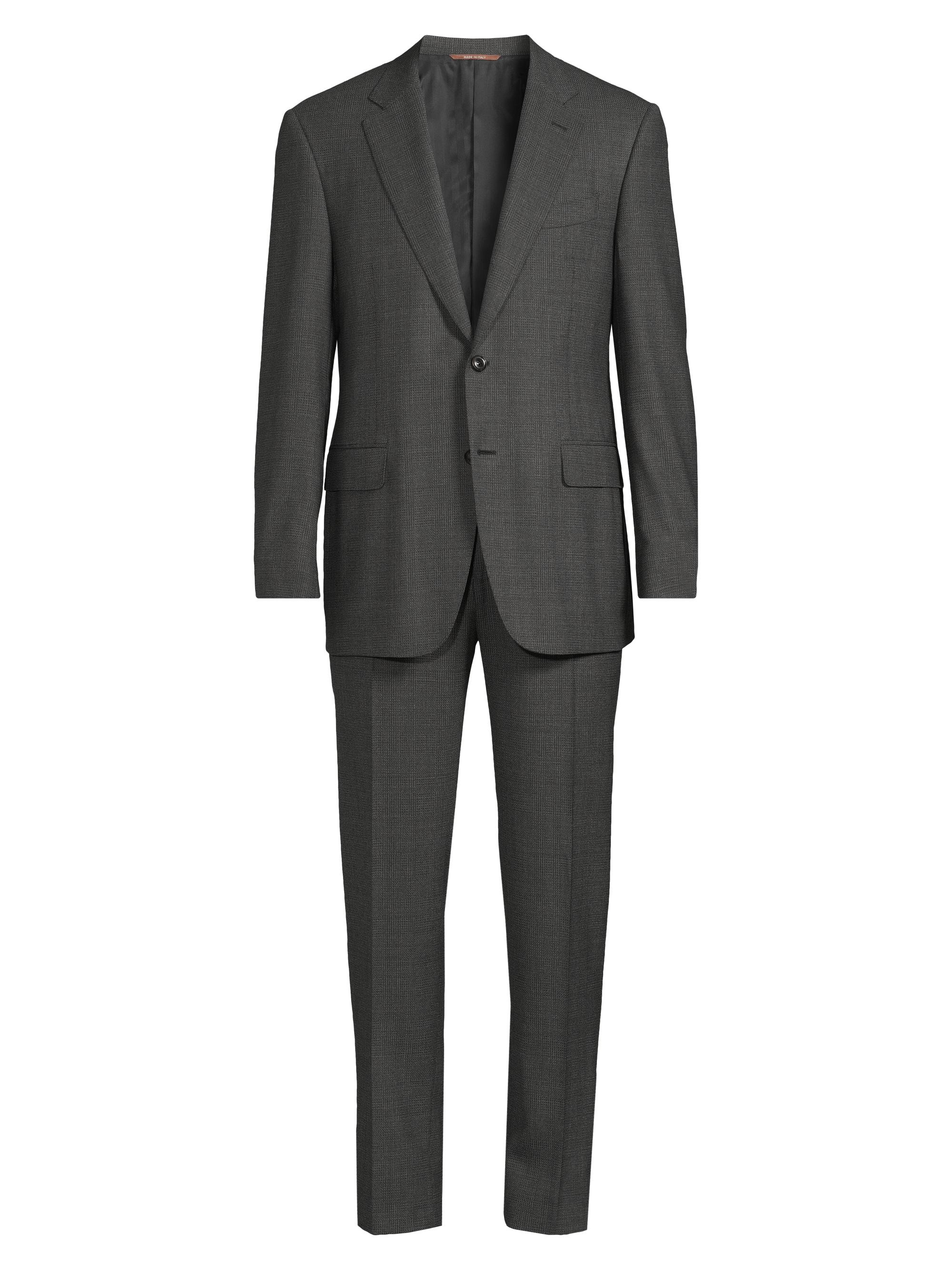 Canali Men's 90th Anniversary Venezia Suit - Charcoal