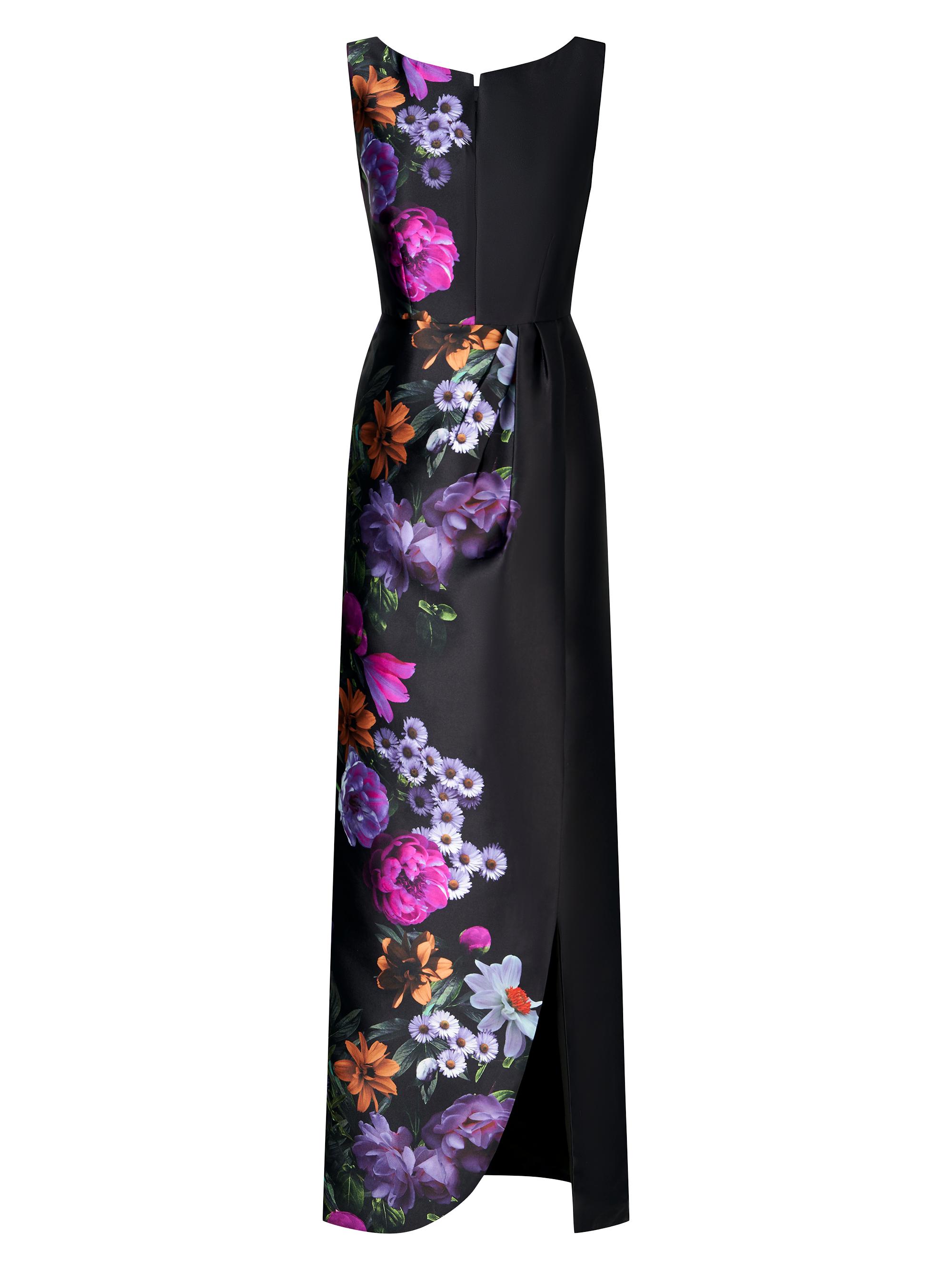 Kay Unger Helene Peony Bouquet Column Gown | Saks Fifth Avenue