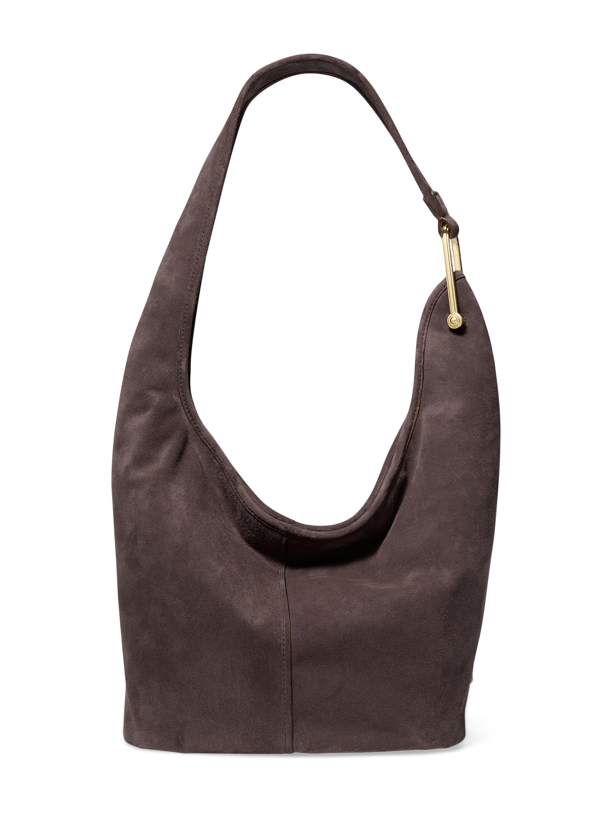 thumbnail image 2 of Women's Suede Hobo Bag - Retro Slouchy Shoulder Tote With Crossbody Strap & Matching Coin Purse 2 of 10