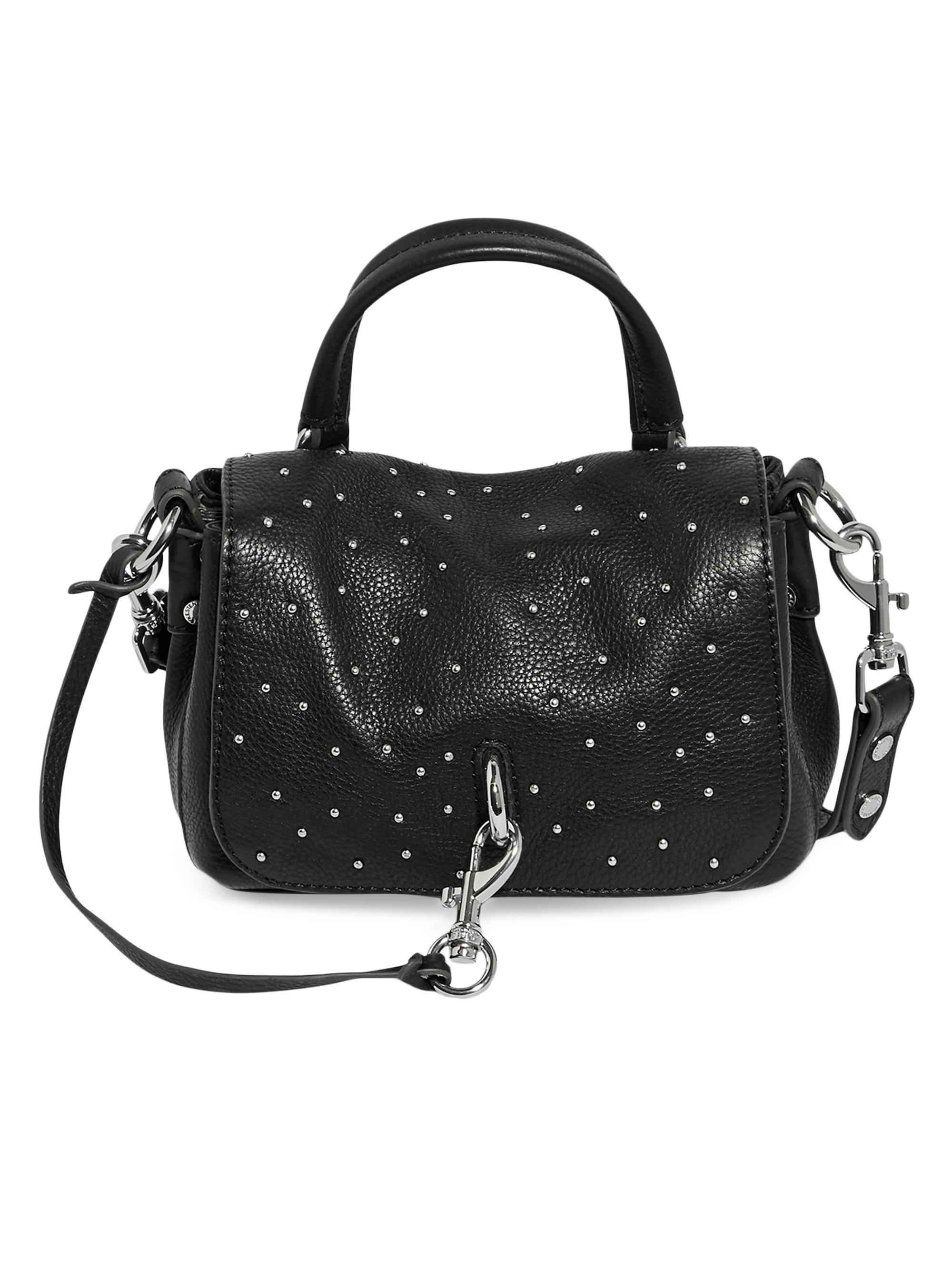 Aimee Kestenberg Women's Inner Peace Leather Top Handle Crossbody Bag - Black