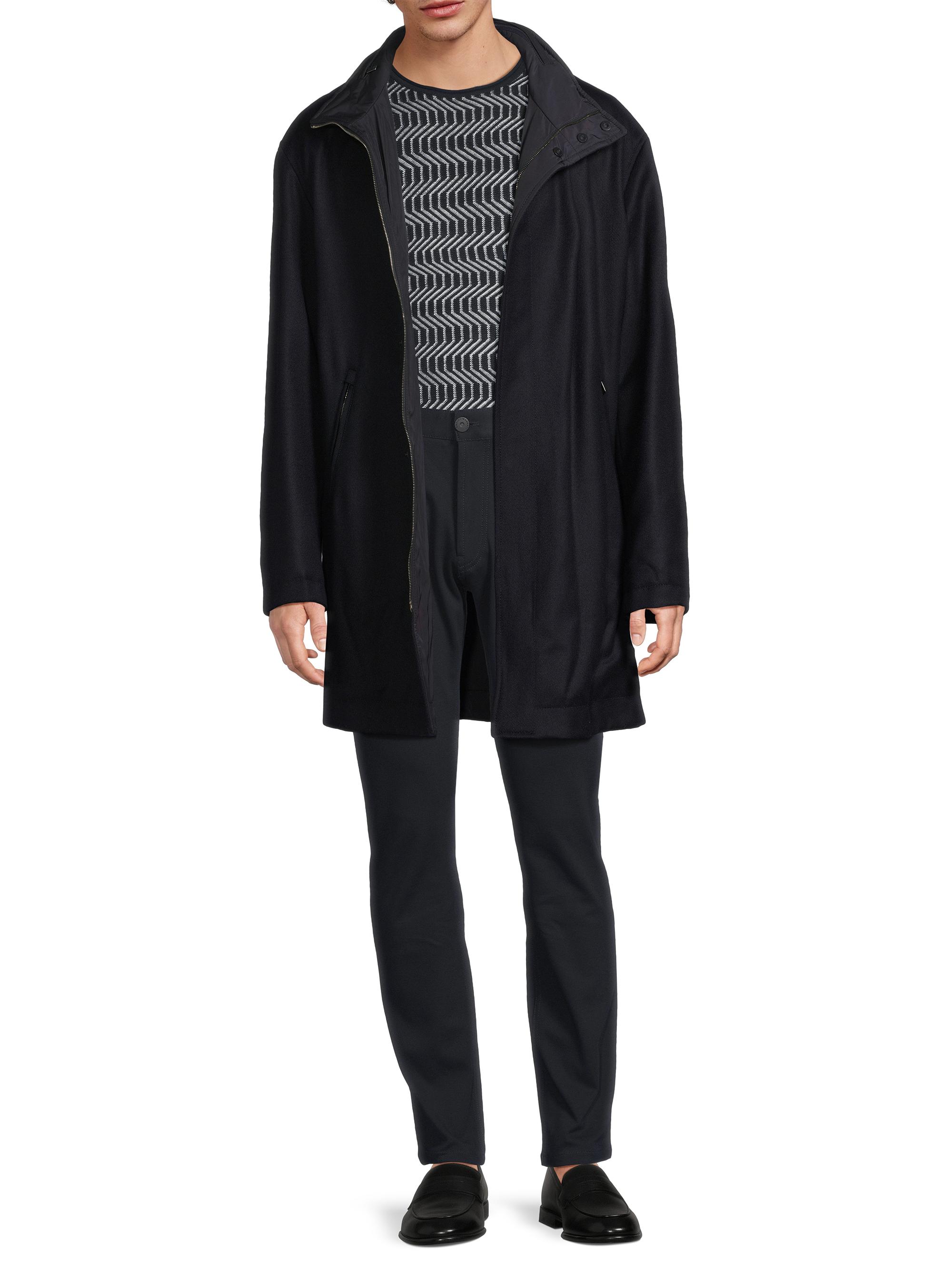 Emporio Armani Caban Wool Coat | Saks Fifth Avenue