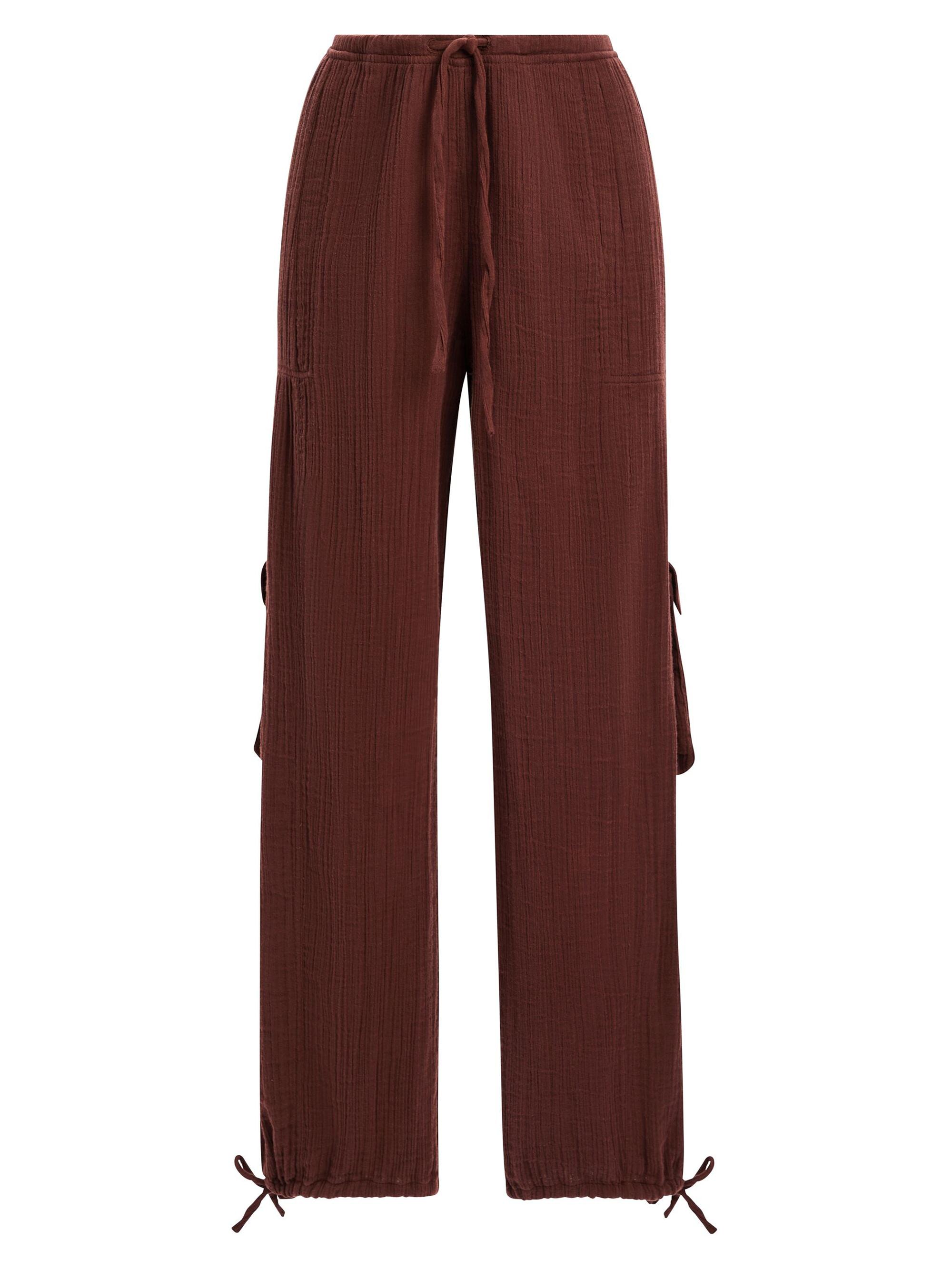 Ser.o.ya Women's Zira Gauze Cargo Pants - Coconut