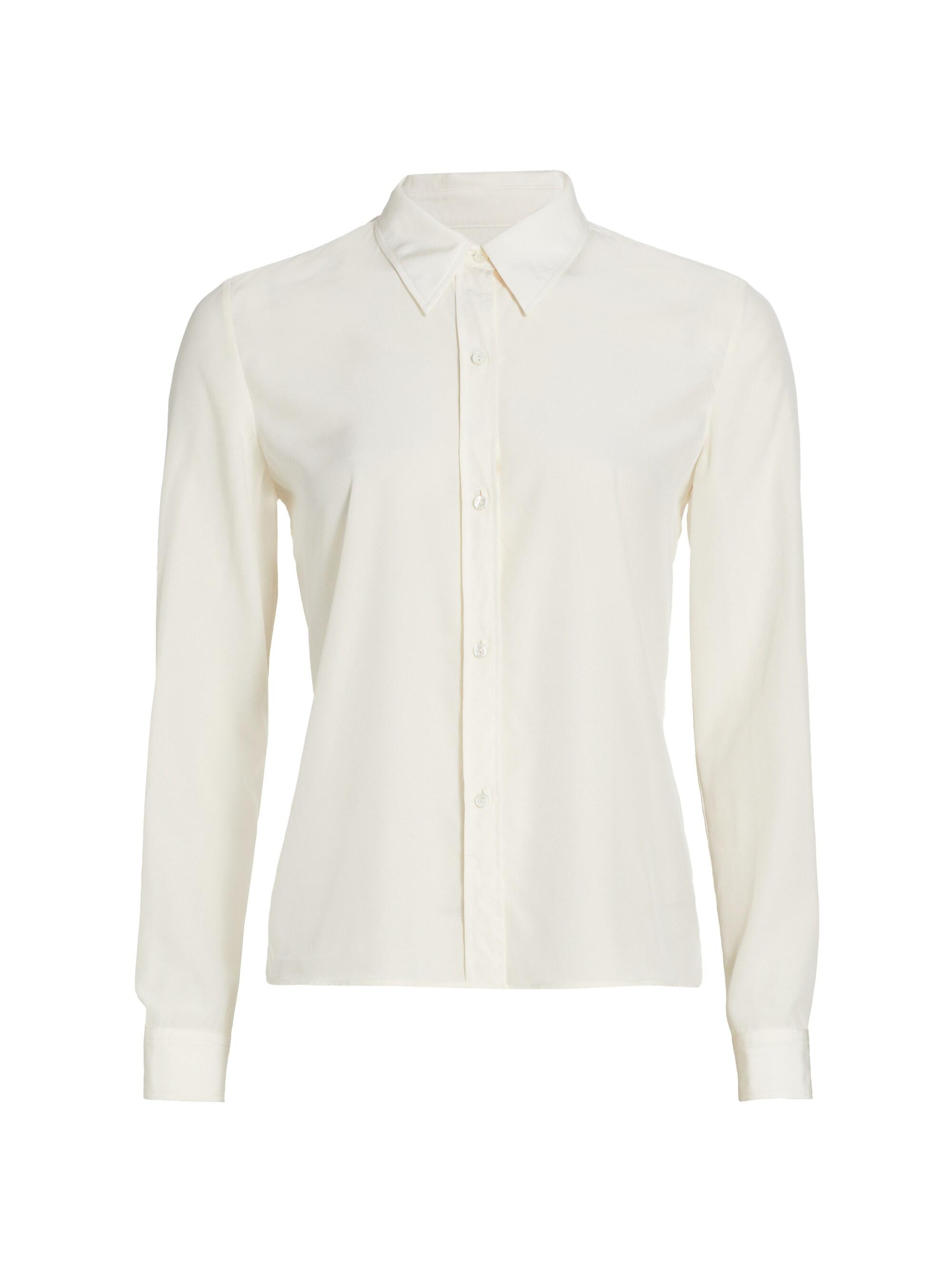 Nili Lotan Women's Simone Silk Shirt -