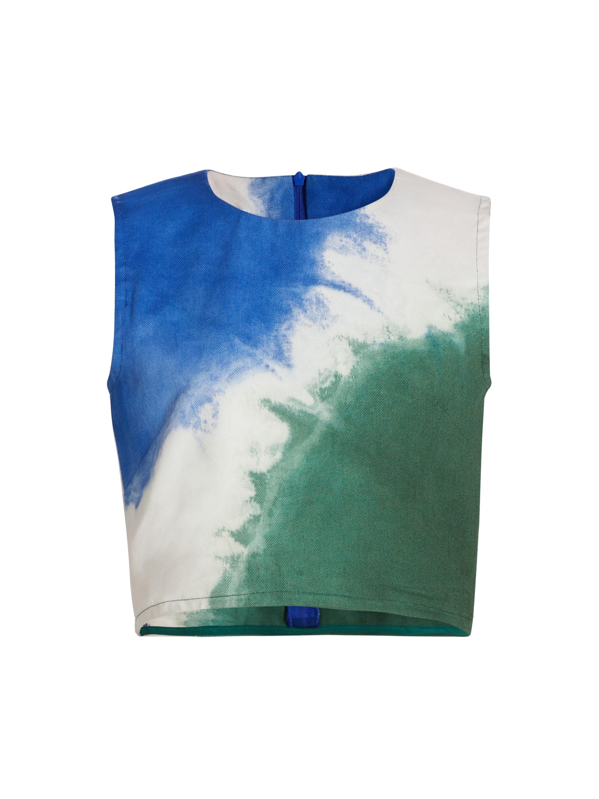 Busayo Women's Enitan Tie-Dye Top - Multicolored