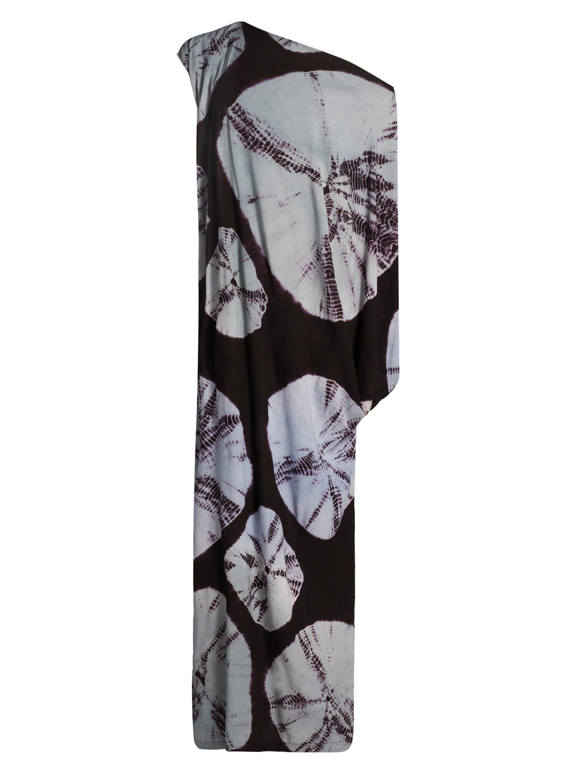 Busayo Women's Jibike Asymmetrical Printed Maxi Dress - Plum