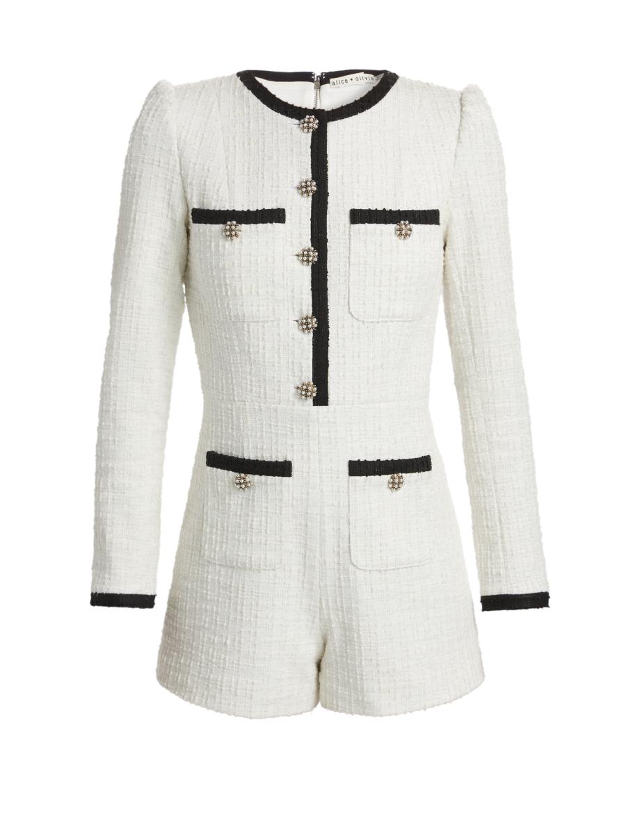 【Alice + Olivia】タキシード ロンパー Alice + Olivia】タキシード ロンパー ワンピース