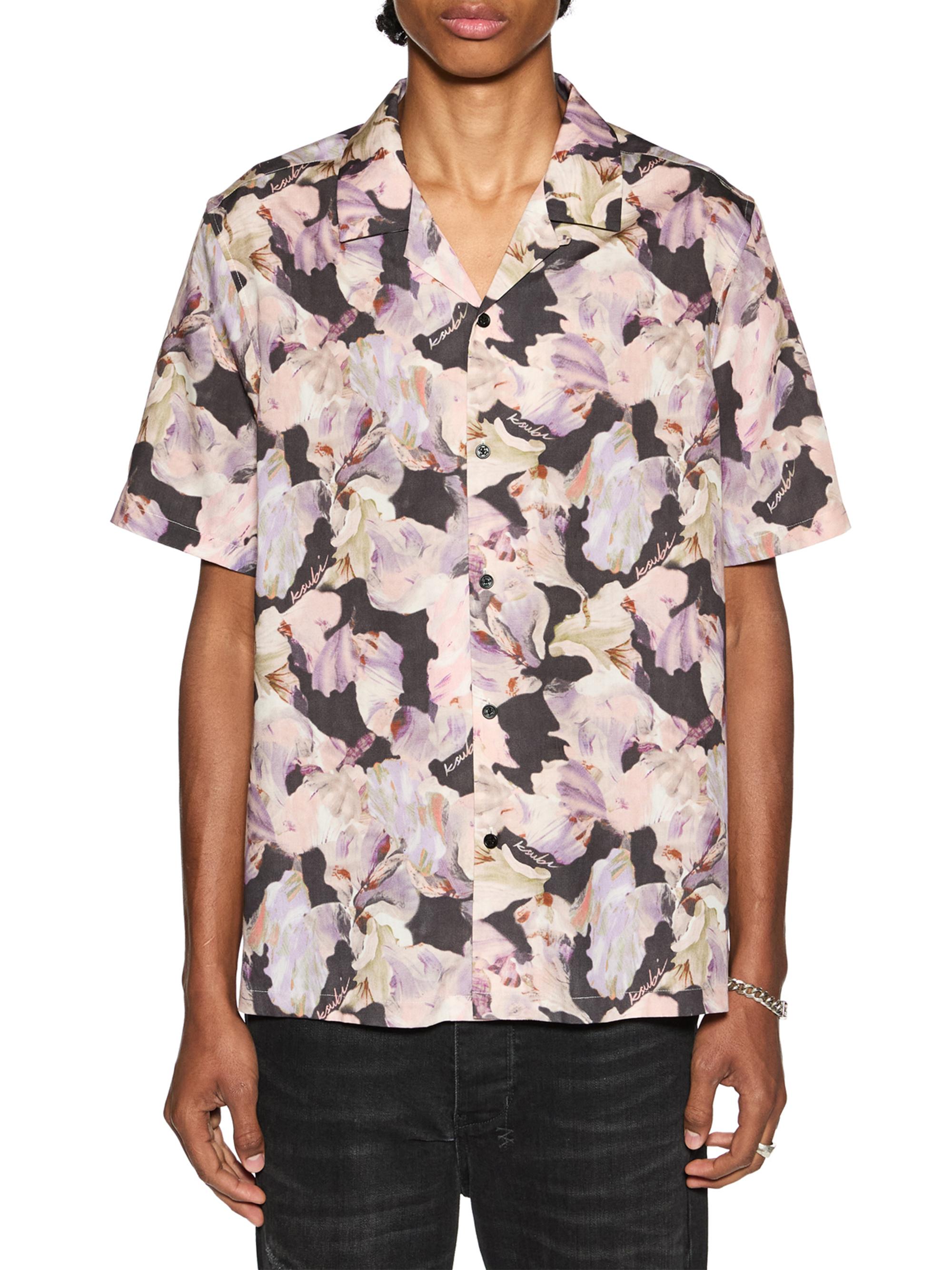 Ksubi Men's Mad Mad World Painted Resort Shirt