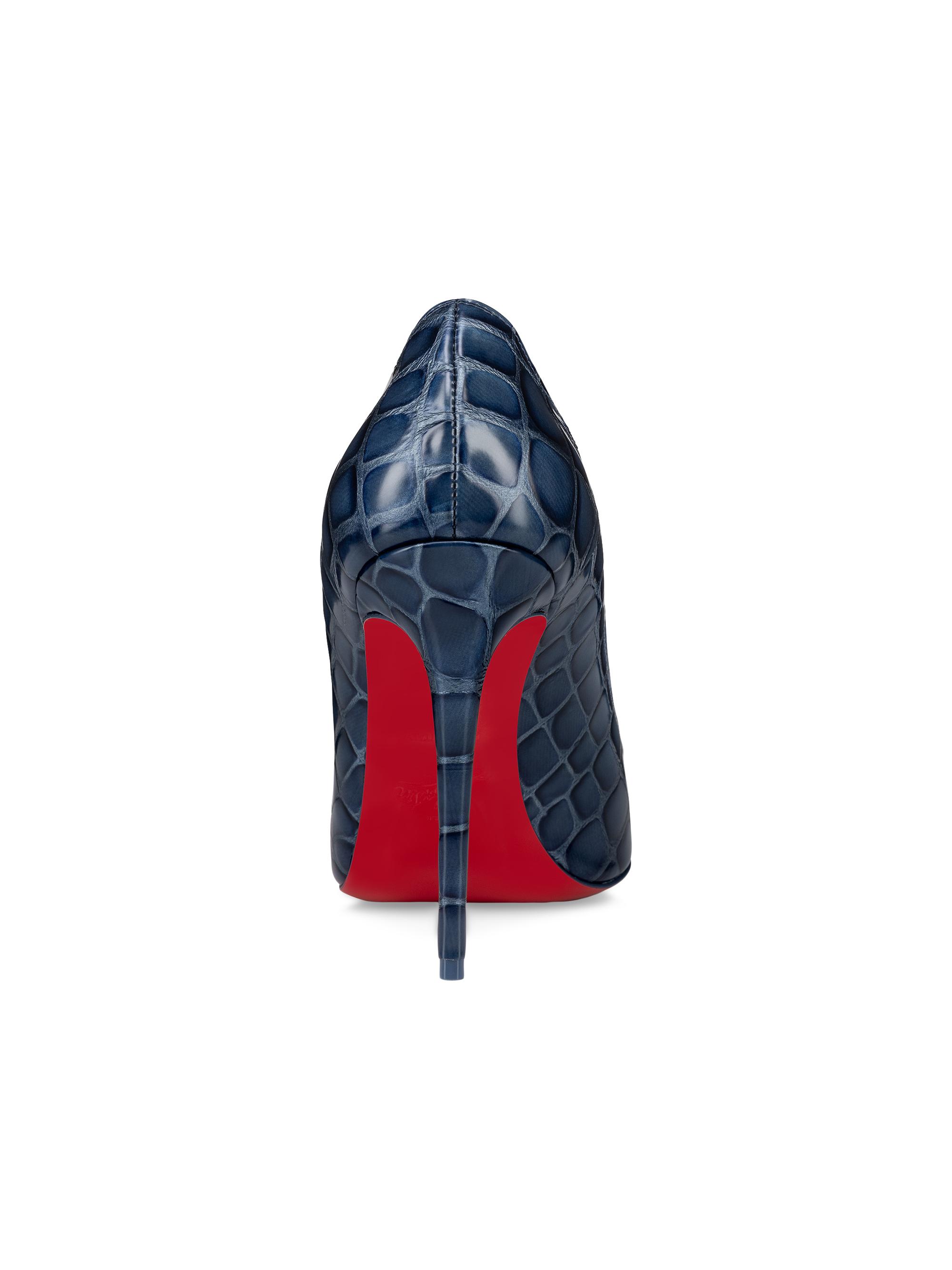 Christian Louboutin Kate 100MM Calf Leather Pumps | Saks Fifth Avenue