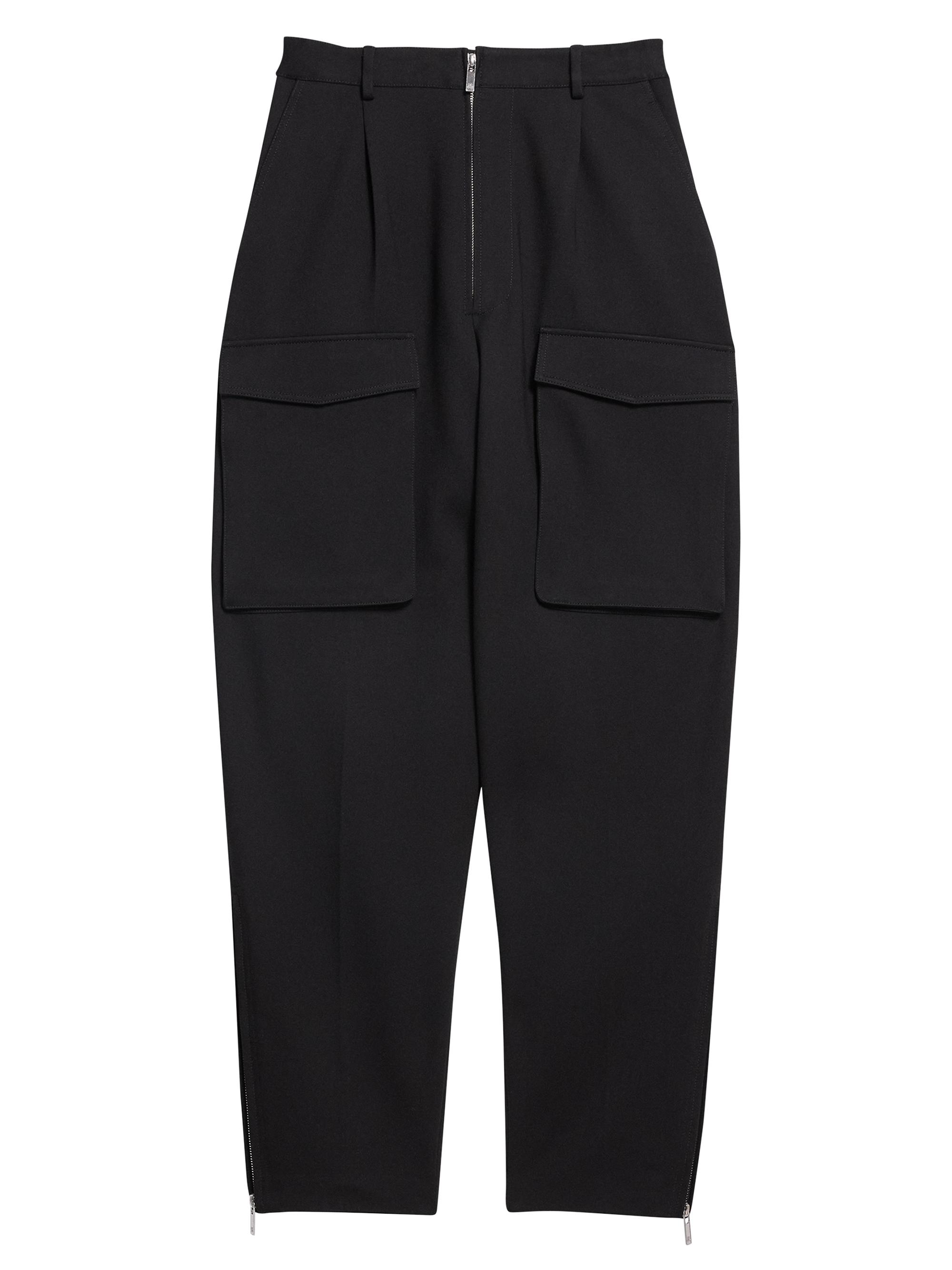 Helmut Lang Men's Ponte Pocket Zoot Pants - Black